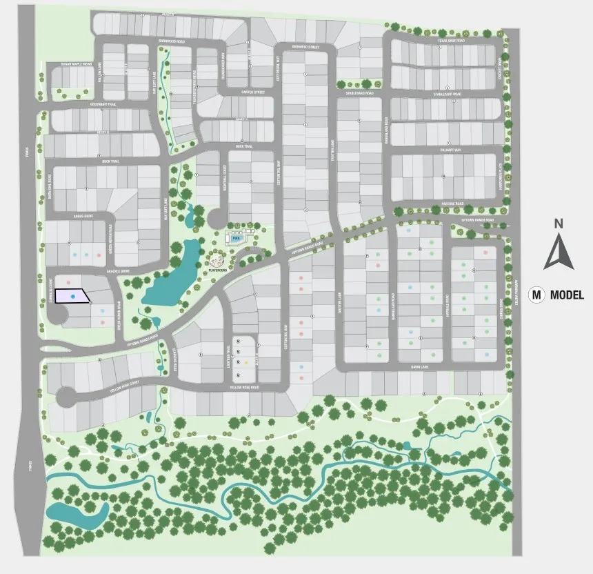 The Ranch at Uptown Celina Sitemap