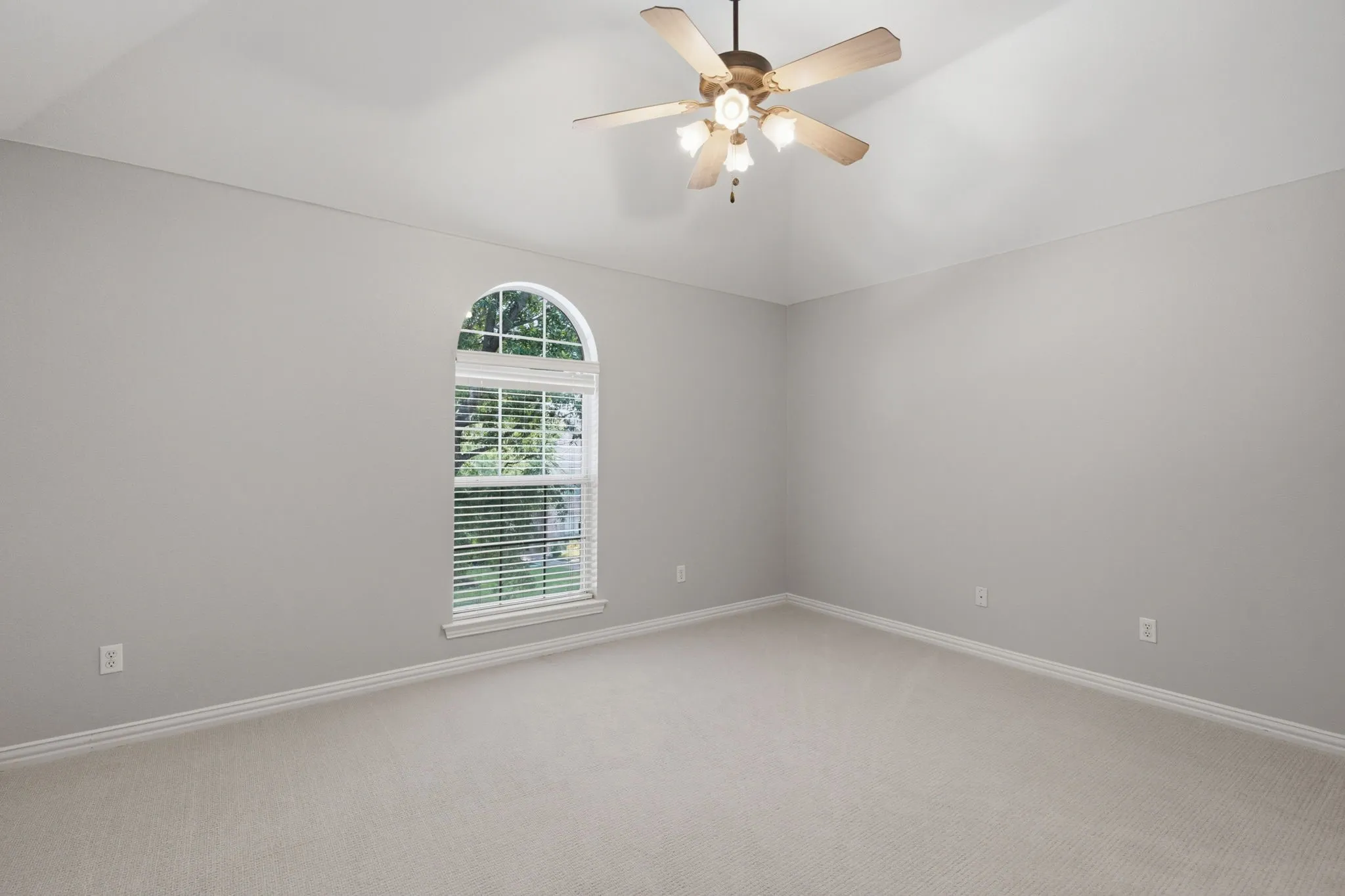 Another large upstairs secondary bedroom connected to the Jack & Jill bathroom