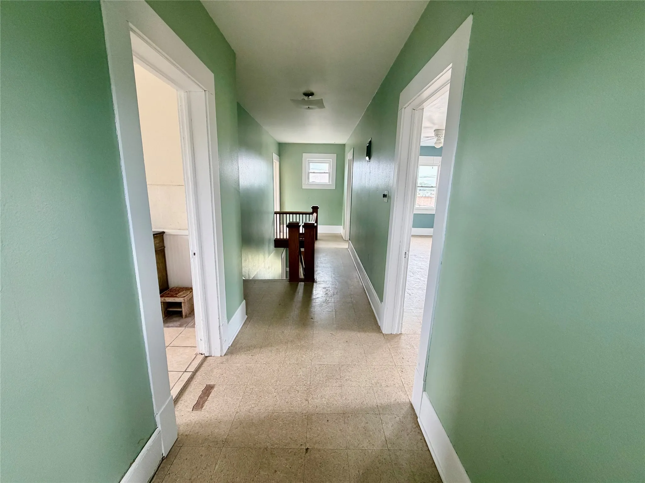 Upstairs hallway