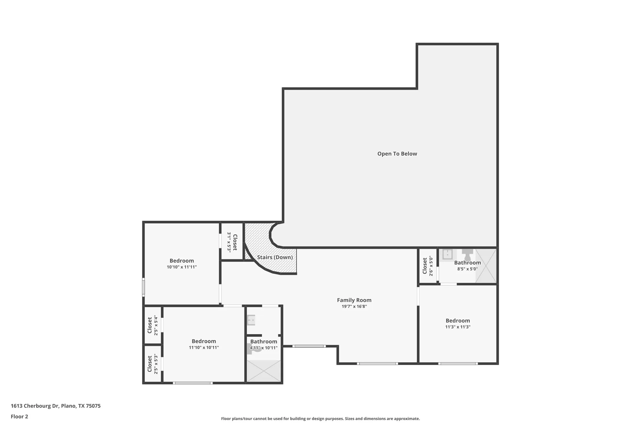 View of room layout