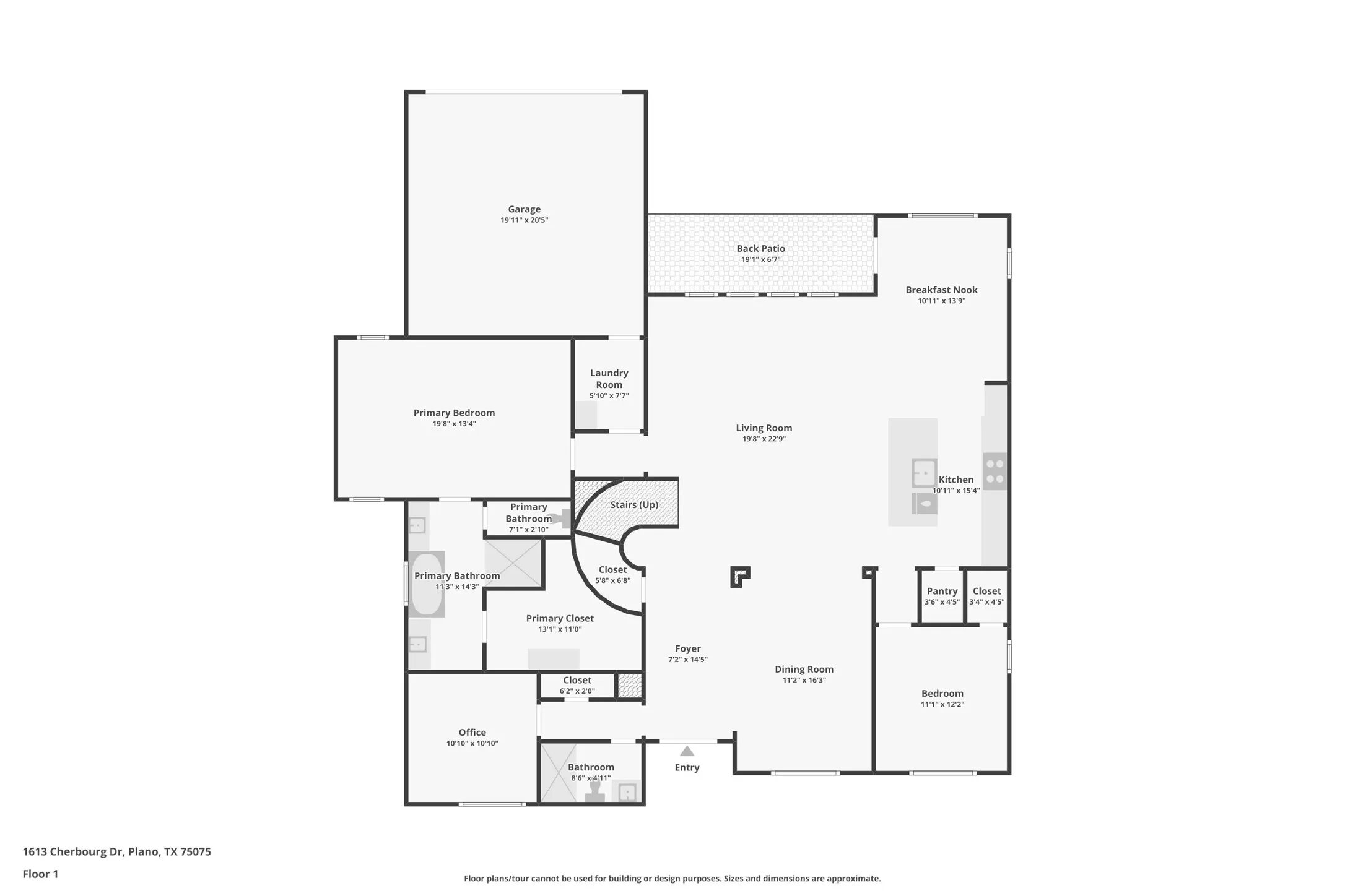 View of room layout