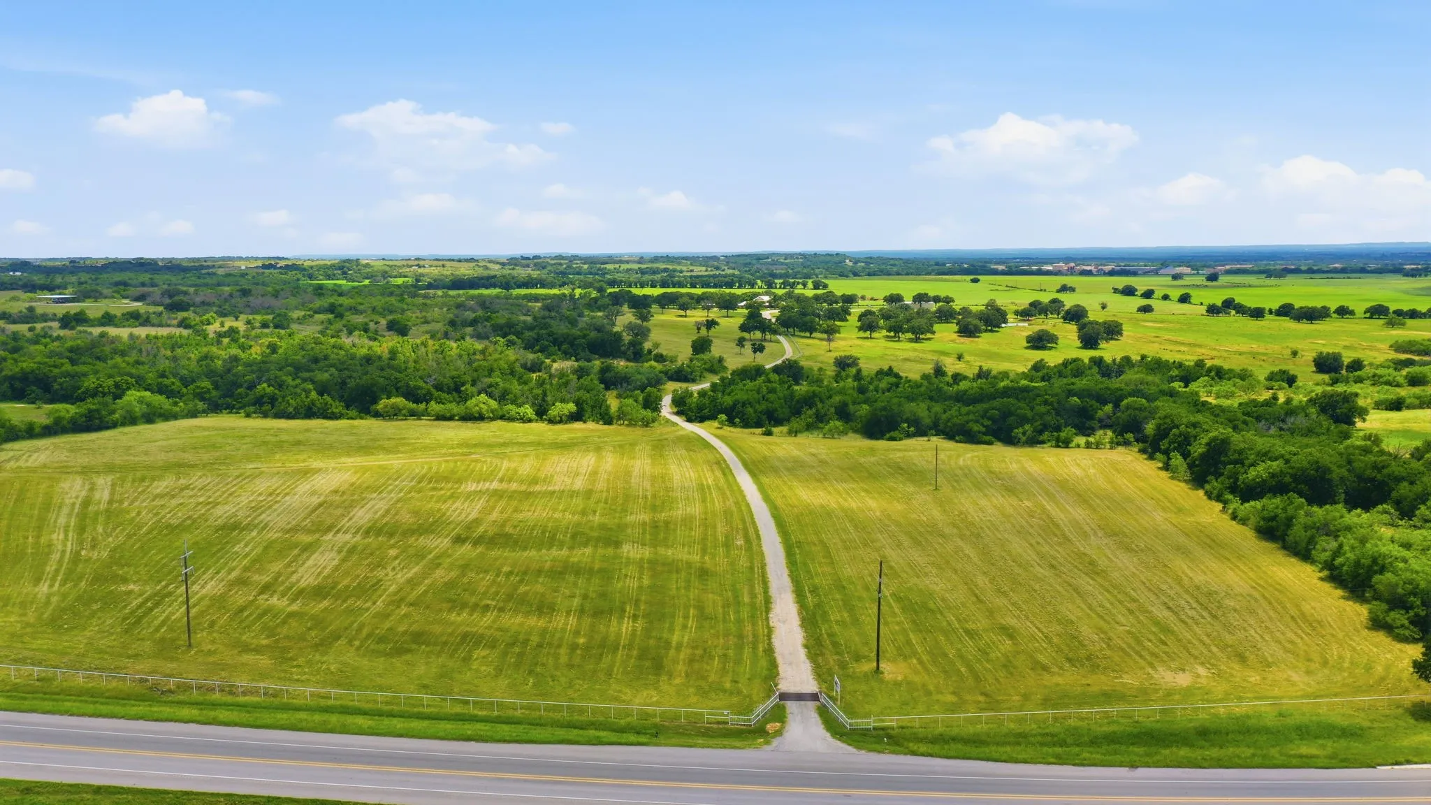 Property entrance off HWY 6