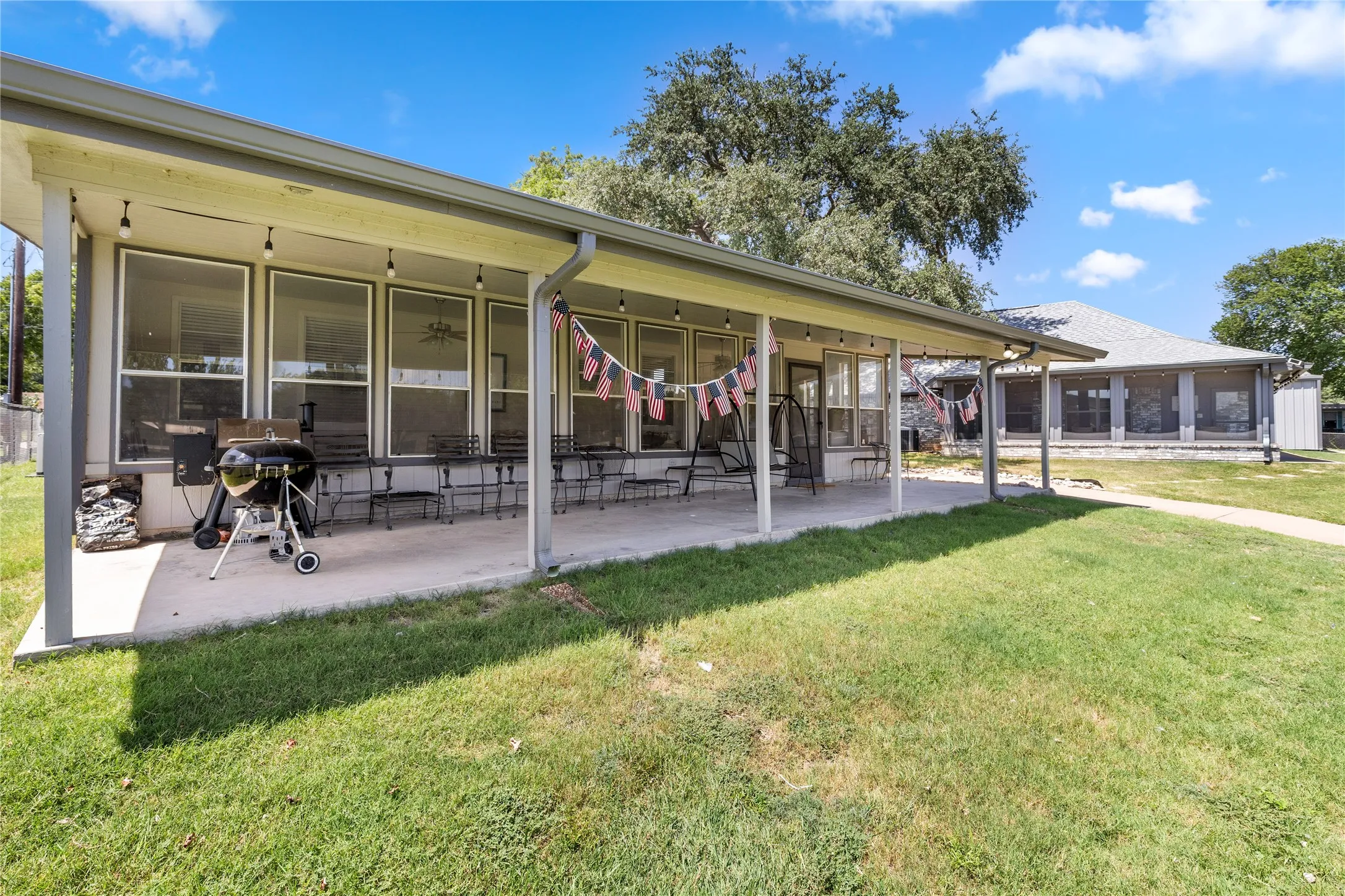 covered porch