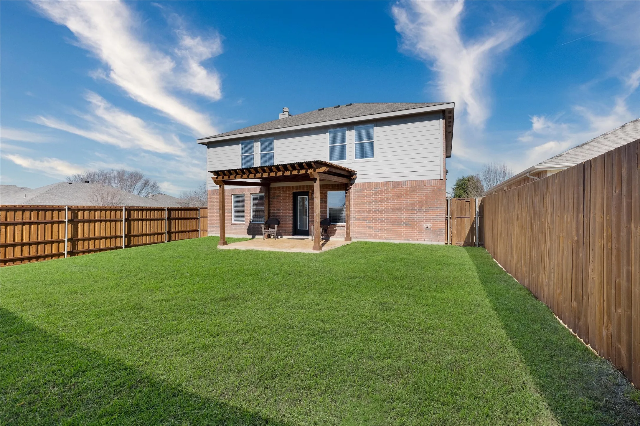 Extended Covered Patio