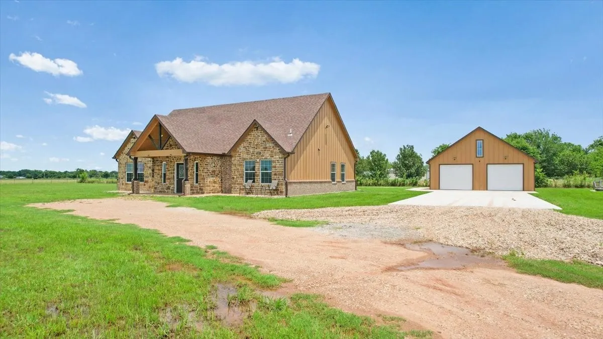 Single Family Residence For Sale in Fannin County , 4248 N Fm 273, Ivanhoe, Texas 75447, 3 Bedroom, 2 Bathroom, 2 Garage spaces, 1,968 Sqft, built in 2023, mls#21305584, Real Estate Agent in Ivanhoe, Homes For Sale in Fannin county, Homes For Sale in Ivanhoe, Realtor in Ivanhoe Texas, Real Estate Brokerage Independent Realty Texas, Luminita Cordes Realtor
