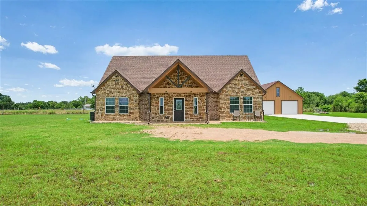 Single Family Residence For Sale in Fannin County , 4248 N Fm 273, Ivanhoe, Texas 75447, 3 Bedroom, 2 Bathroom, 2 Garage spaces, 1,968 Sqft, built in 2023, mls#21305584, Real Estate Agent in Ivanhoe, Homes For Sale in Fannin county, Homes For Sale in Ivanhoe, Realtor in Ivanhoe Texas, Real Estate Brokerage Independent Realty Texas, Luminita Cordes Realtor