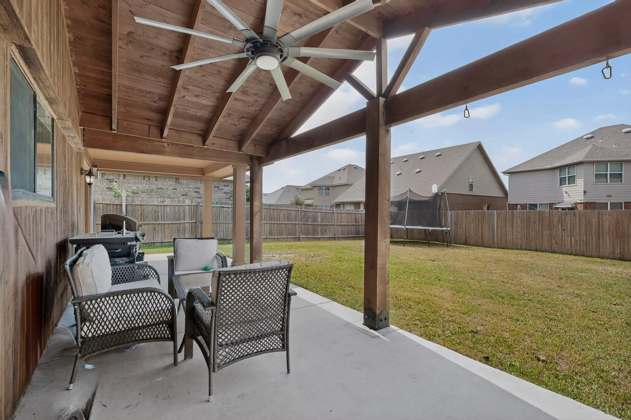 Covered Back Patio