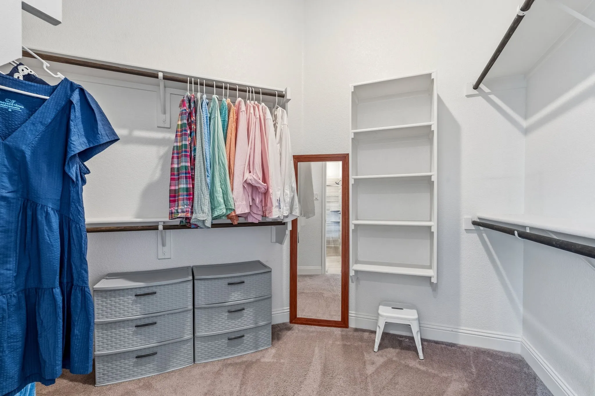 Oversized closet