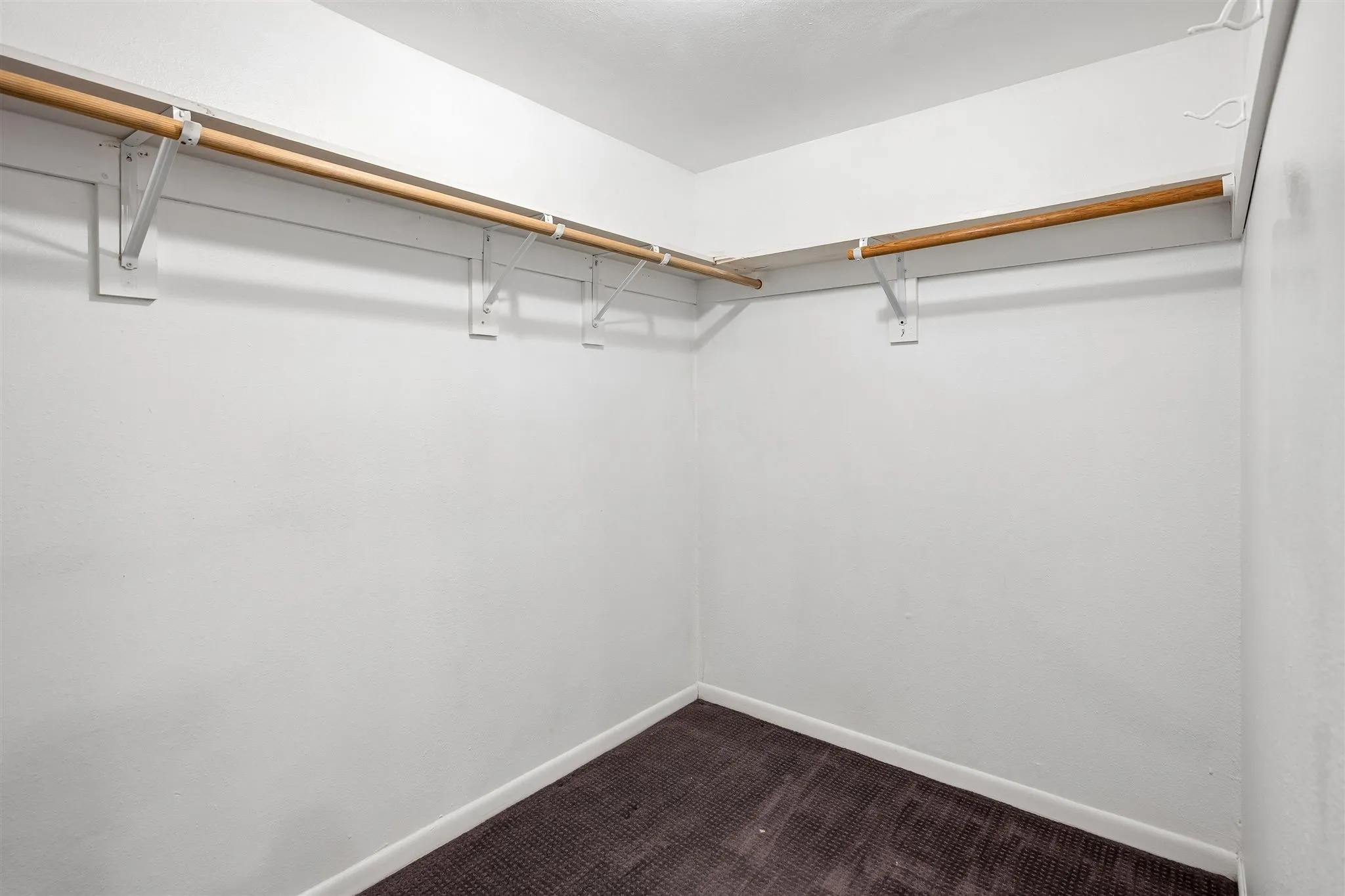 Large walk in closet