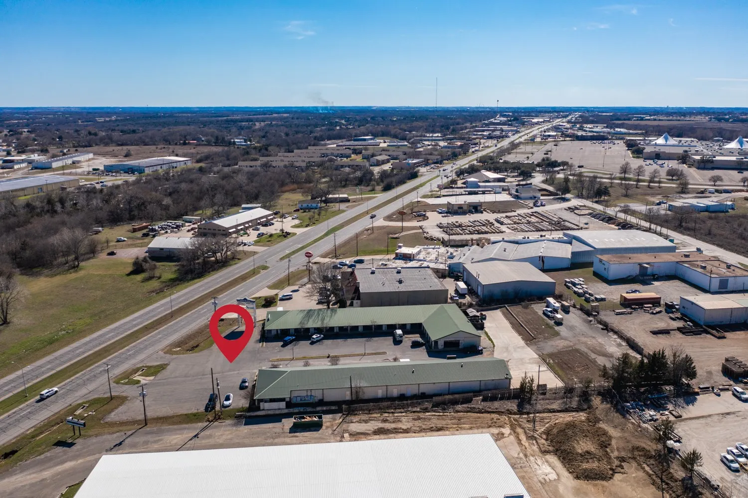 View of aerial view