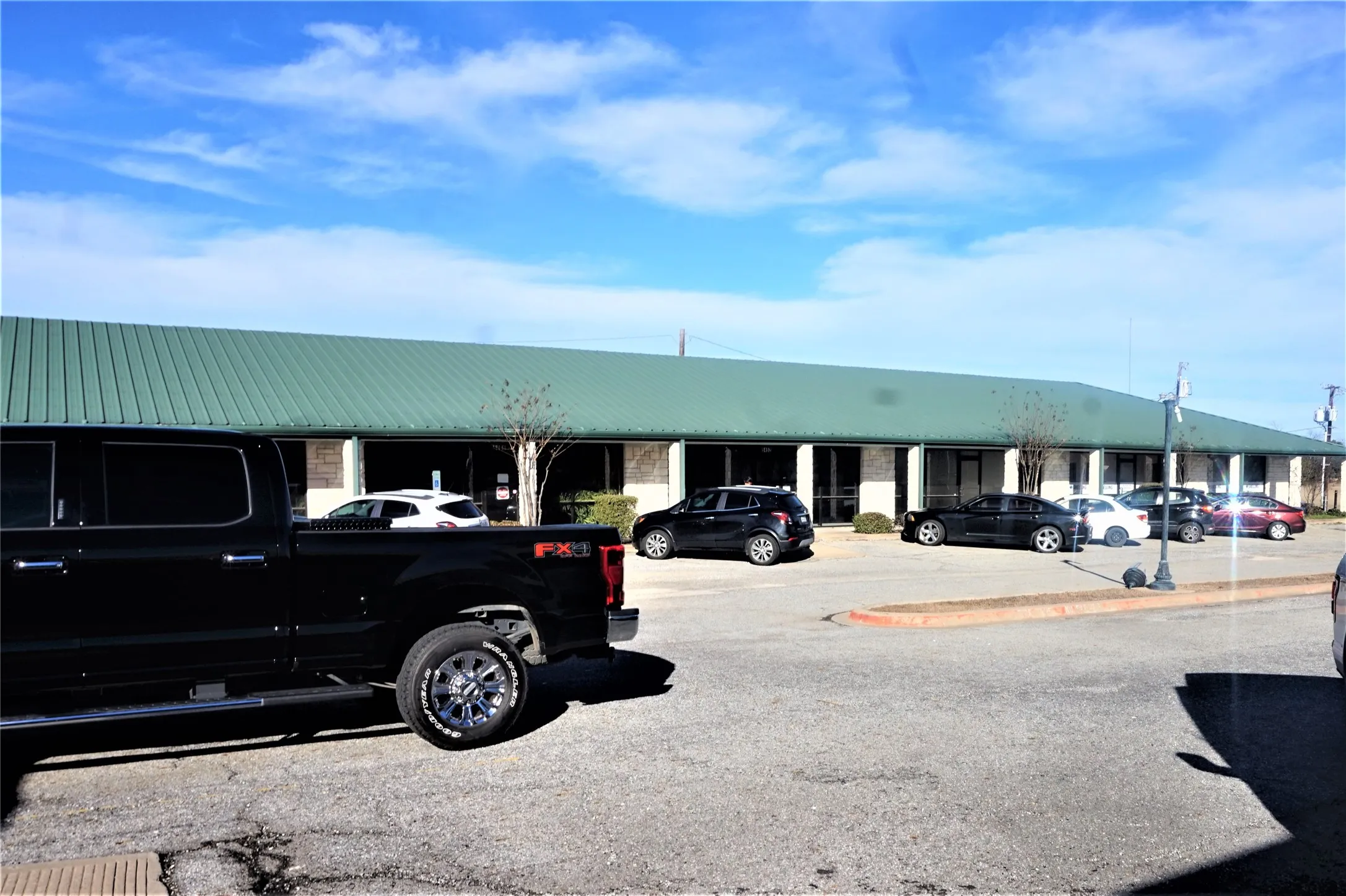 View of car parking