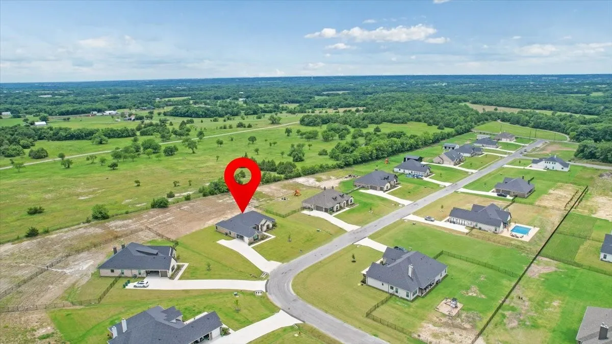 Property backs up to a ranch.