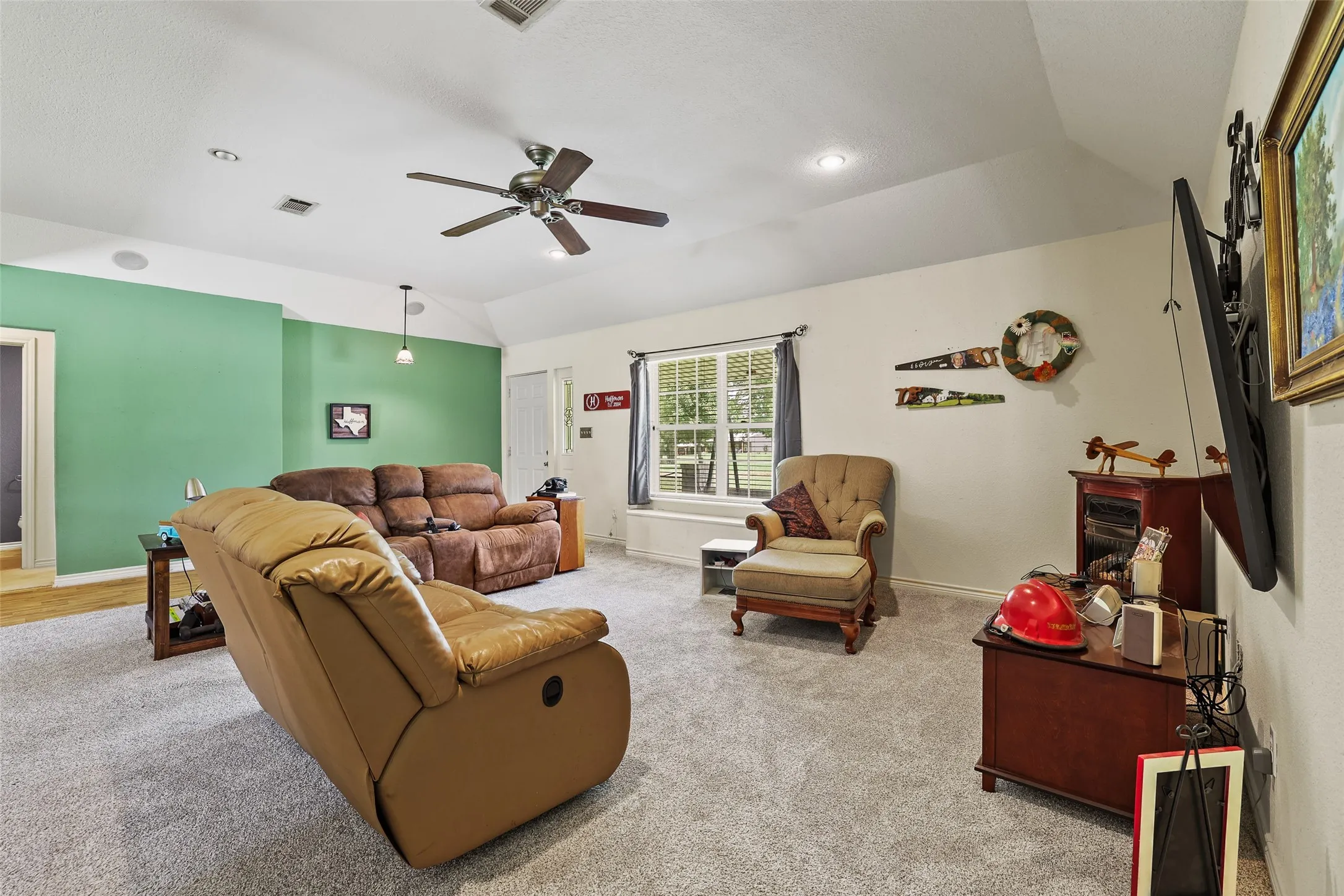 Open concept living area is the perfect spot to relax or entertain