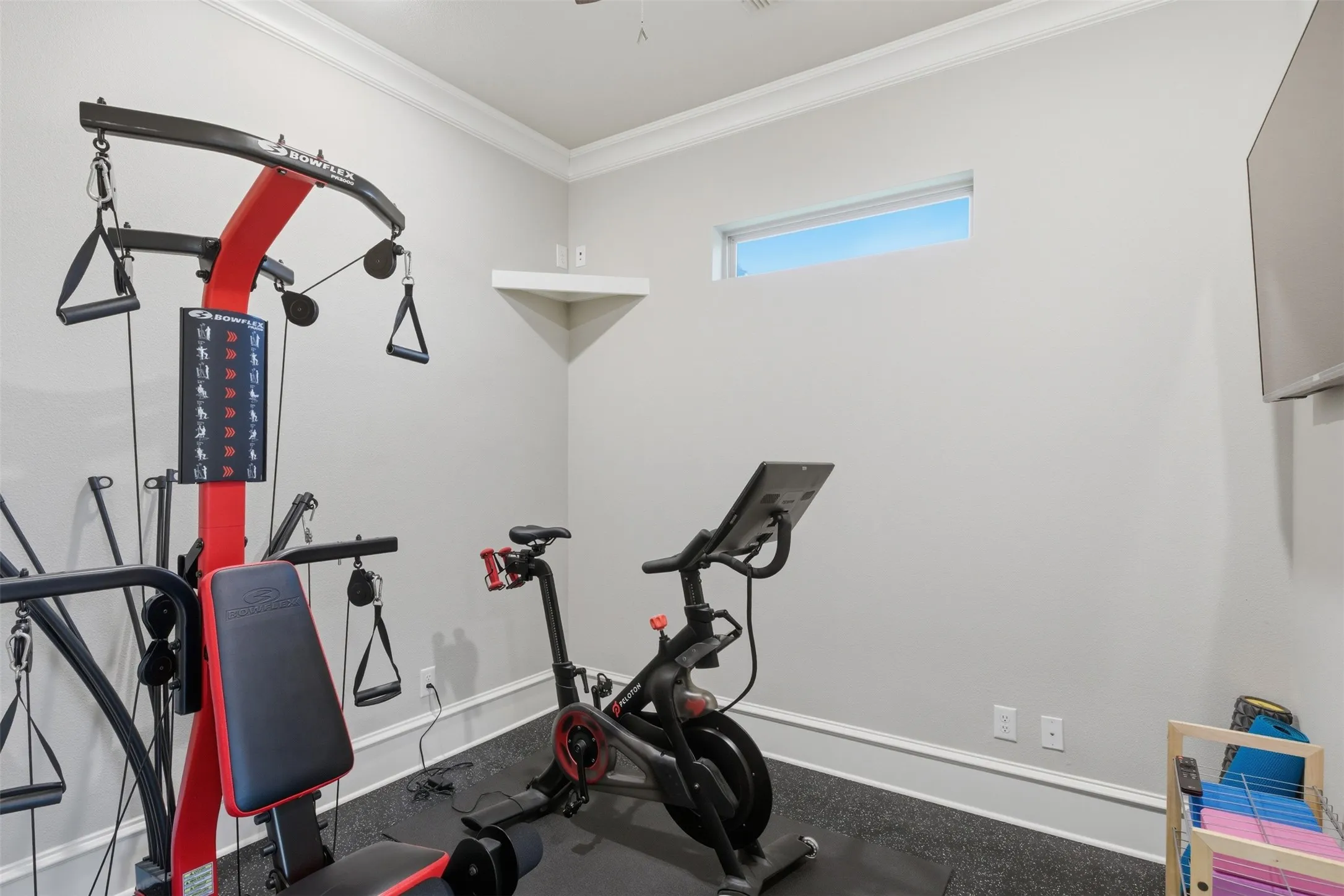 Flex Room in primary bedroom can be used as exercise room, nursery, office, crafting.