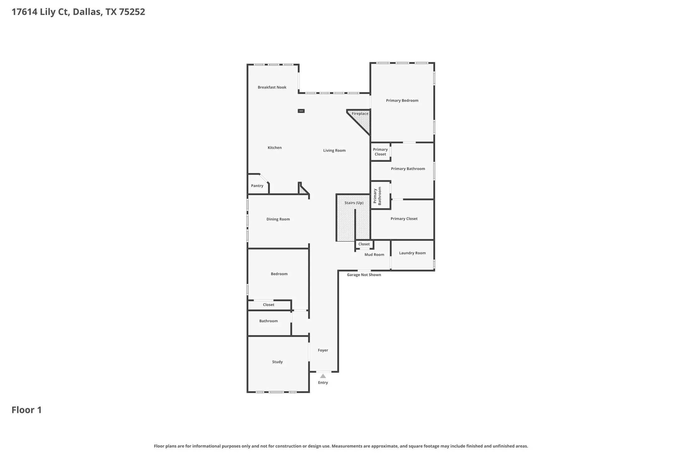 Floor plan 1st floor