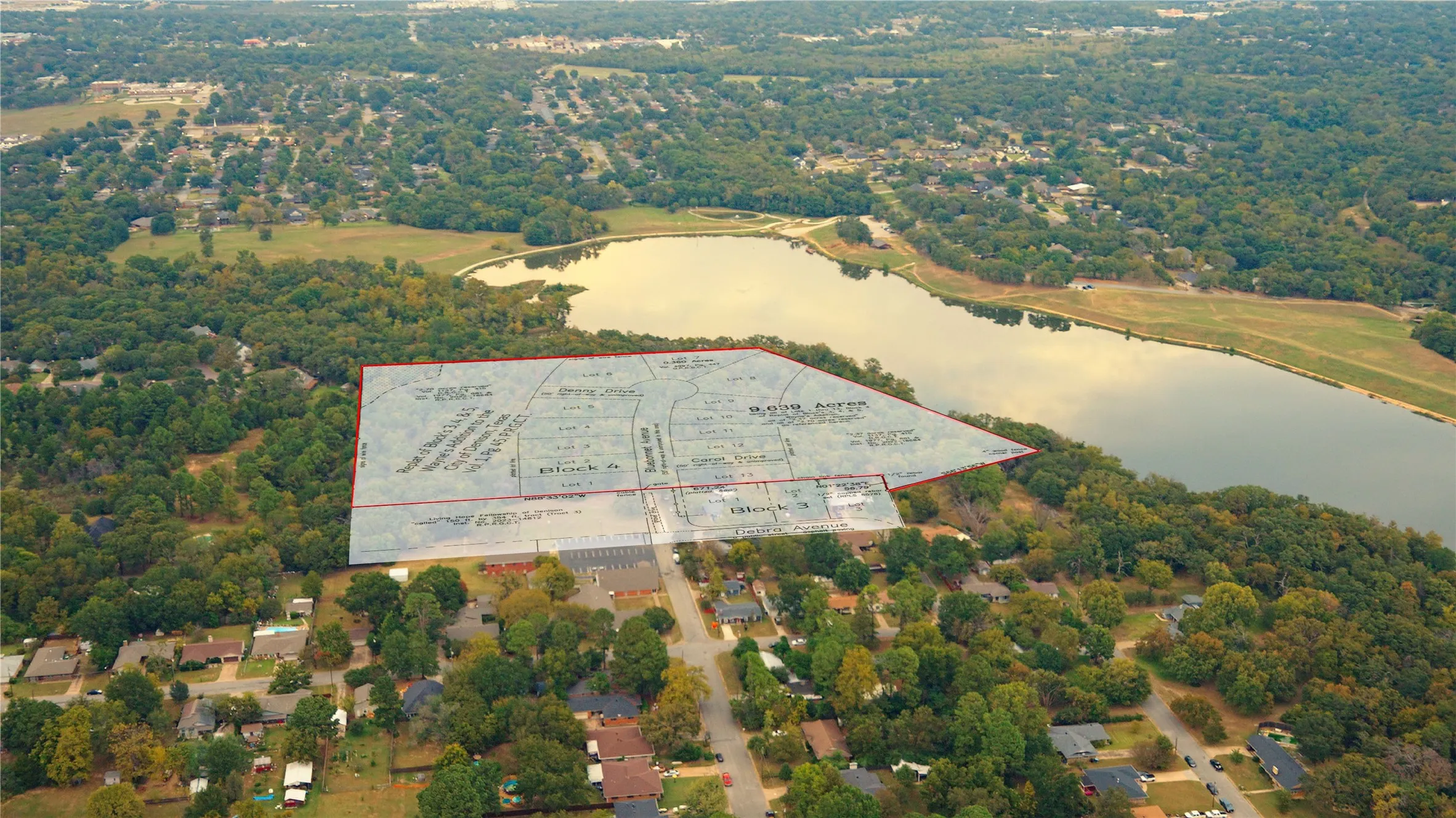 Survey Plat for Development or A Private Estate