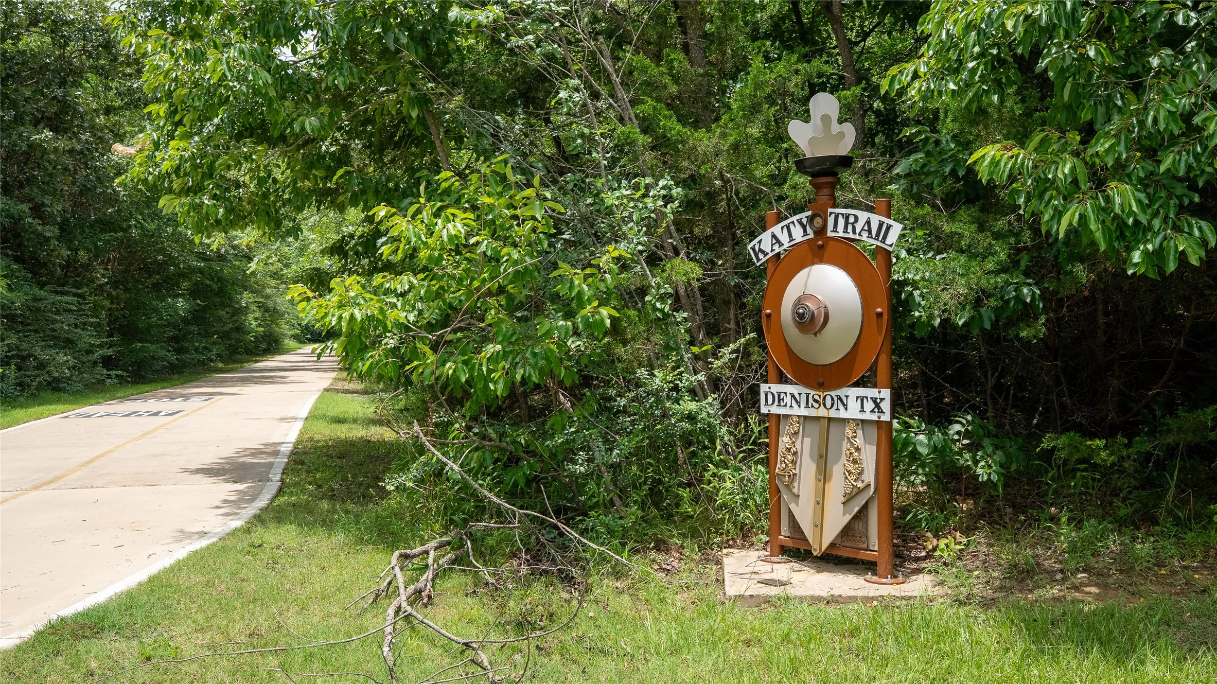 The Katy Trail is a Paved 12-Ft Wide Urban Walking and Biking Trail