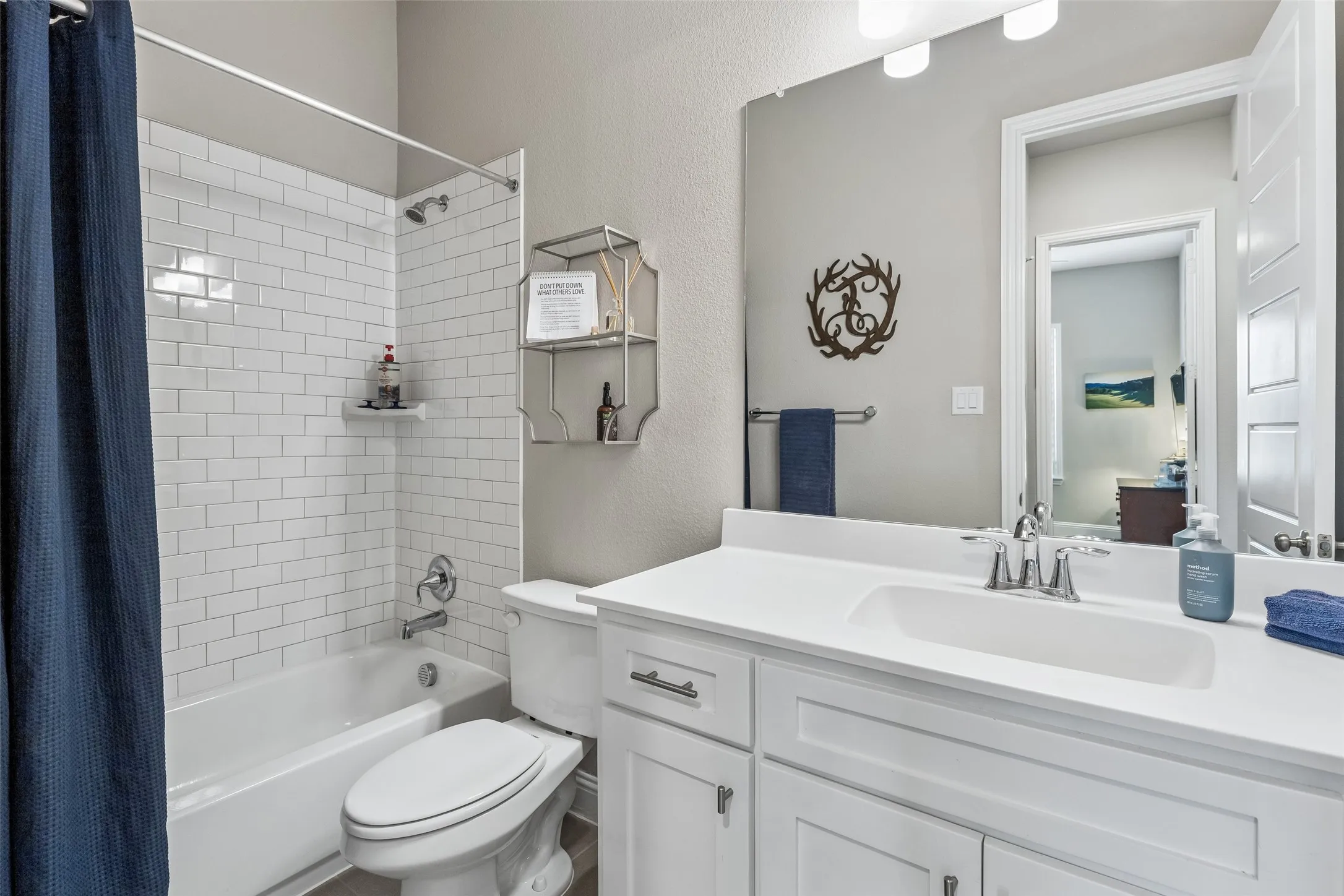Secondary bathroom
