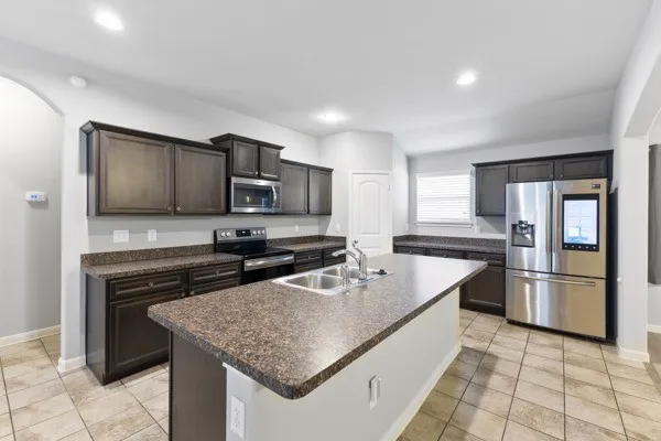 Kitchen Includes Fridge