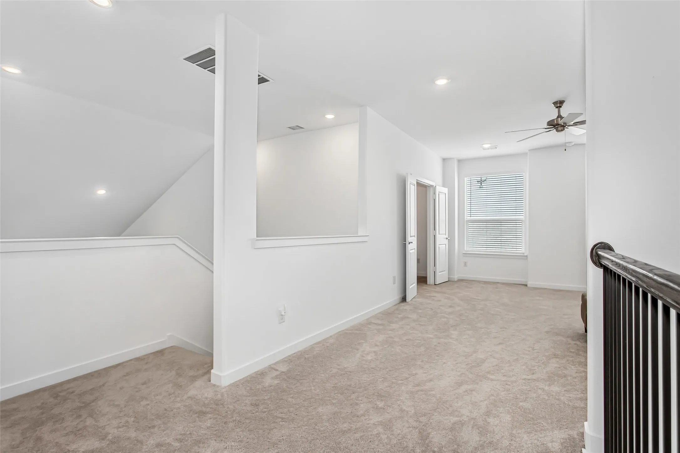 Second floor landing.