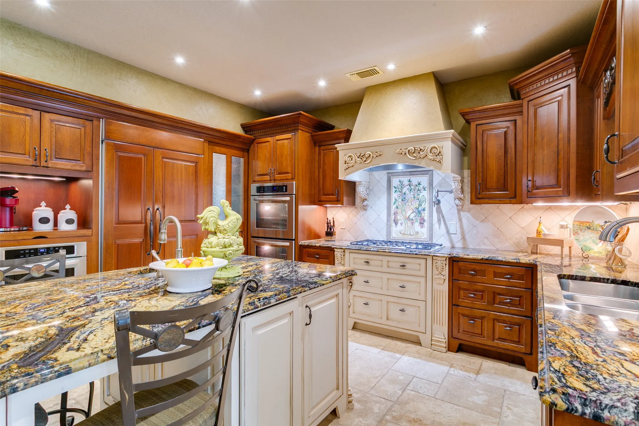 A kitchen designed for both everyday living and entertaining