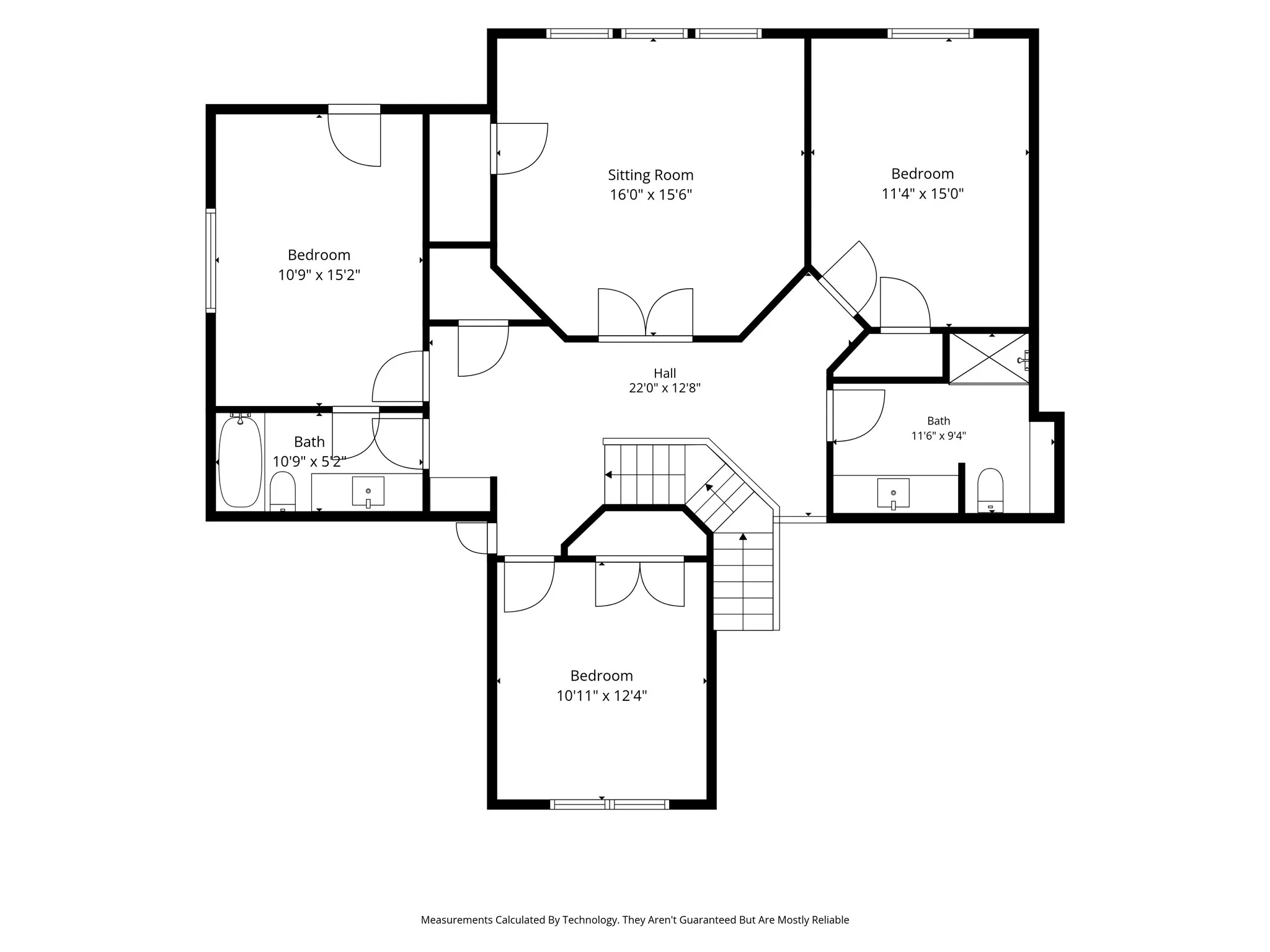Upper Level Floor Plan