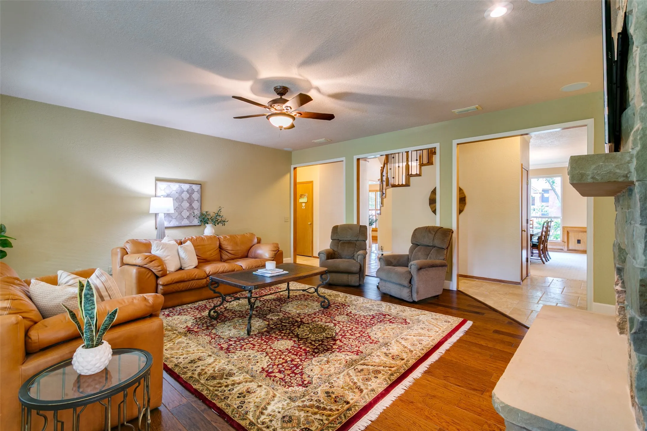 Plenty of space to relax, entertain, or enjoy a cozy evening at home