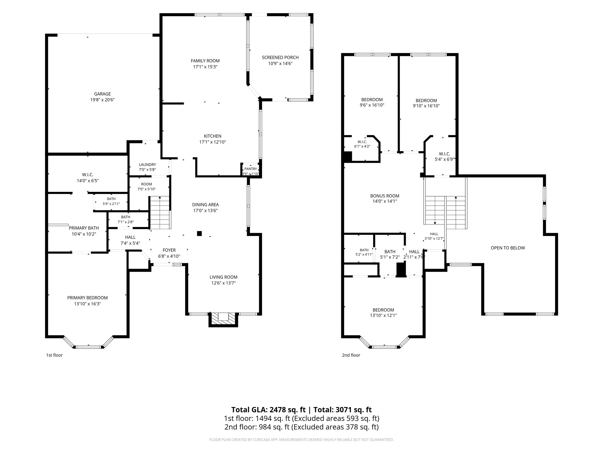 Floor plan.