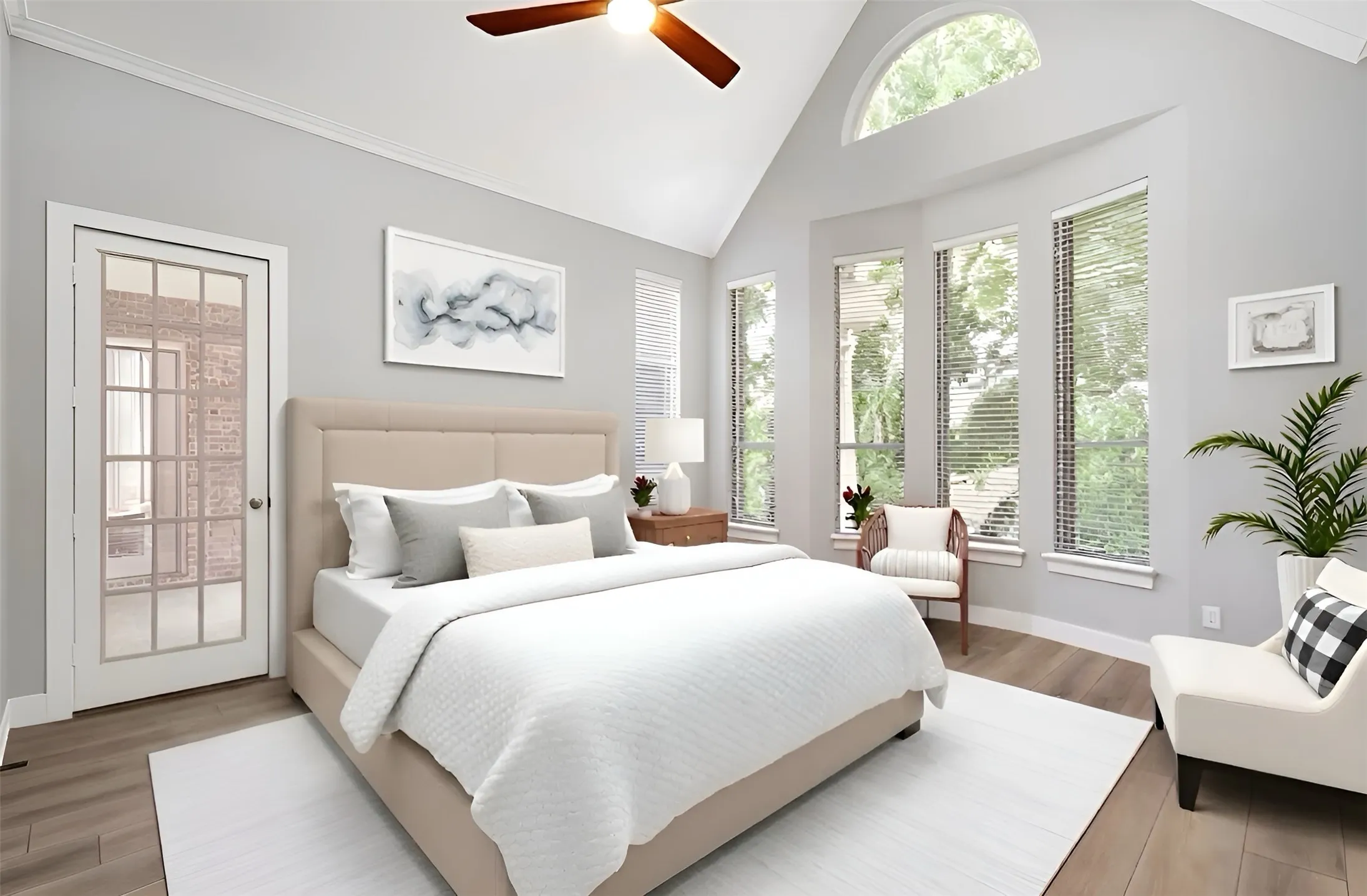 Bedroom Virtually Staged
