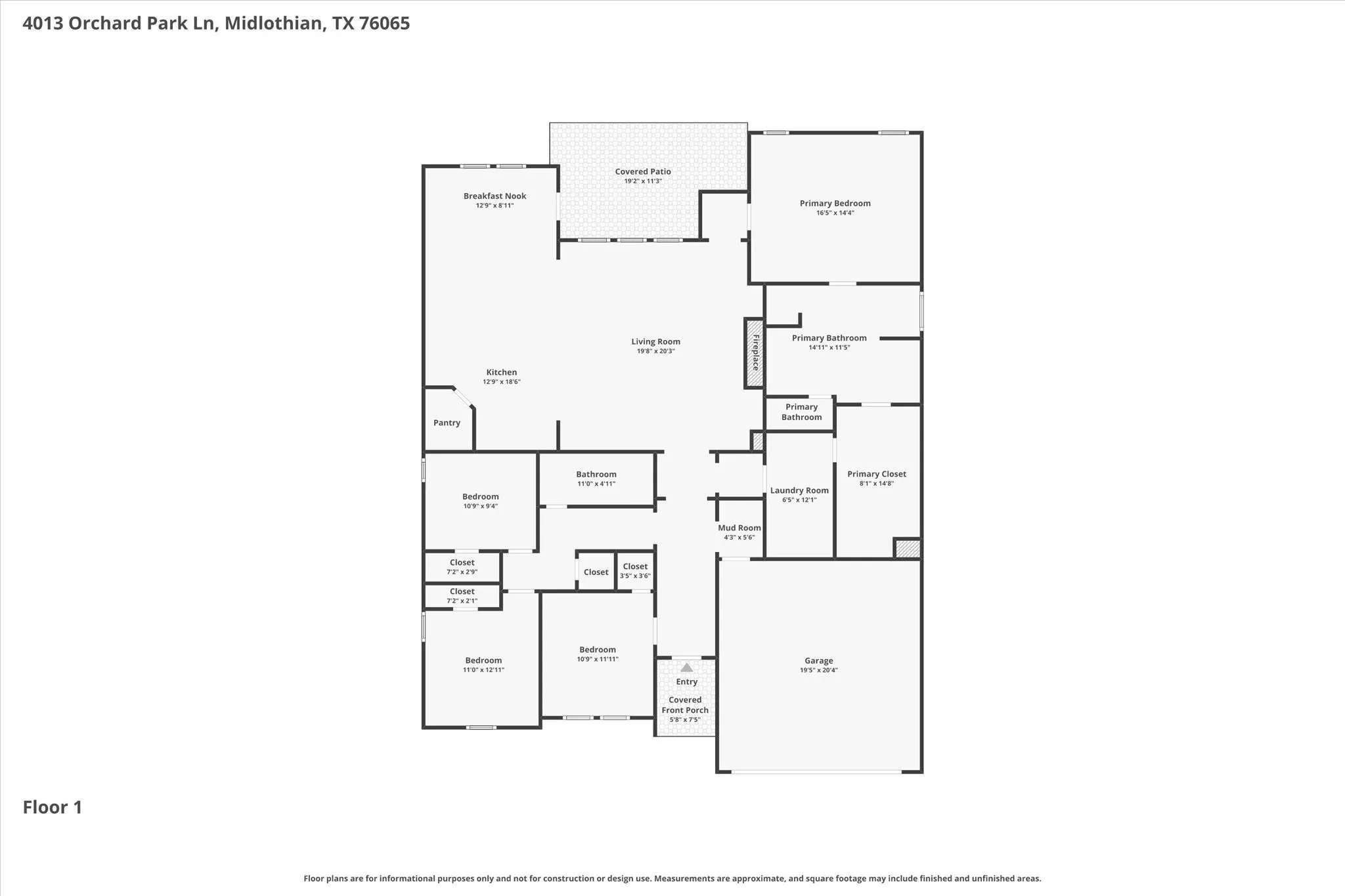 Single Family Residence For Sale in Ellis County , 4013 Orchard Park Lane, Midlothian, Texas 76065, 4 Bedroom, 2 Bathroom, 2 Garage spaces, 2,327 Sqft, built in 2017, mls#21306581, Real Estate Agent in Midlothian, Homes For Sale in Ellis county, Homes For Sale in Midlothian, Realtor in Midlothian Texas, Real Estate Brokerage Independent Realty Texas, Luminita Cordes Realtor
