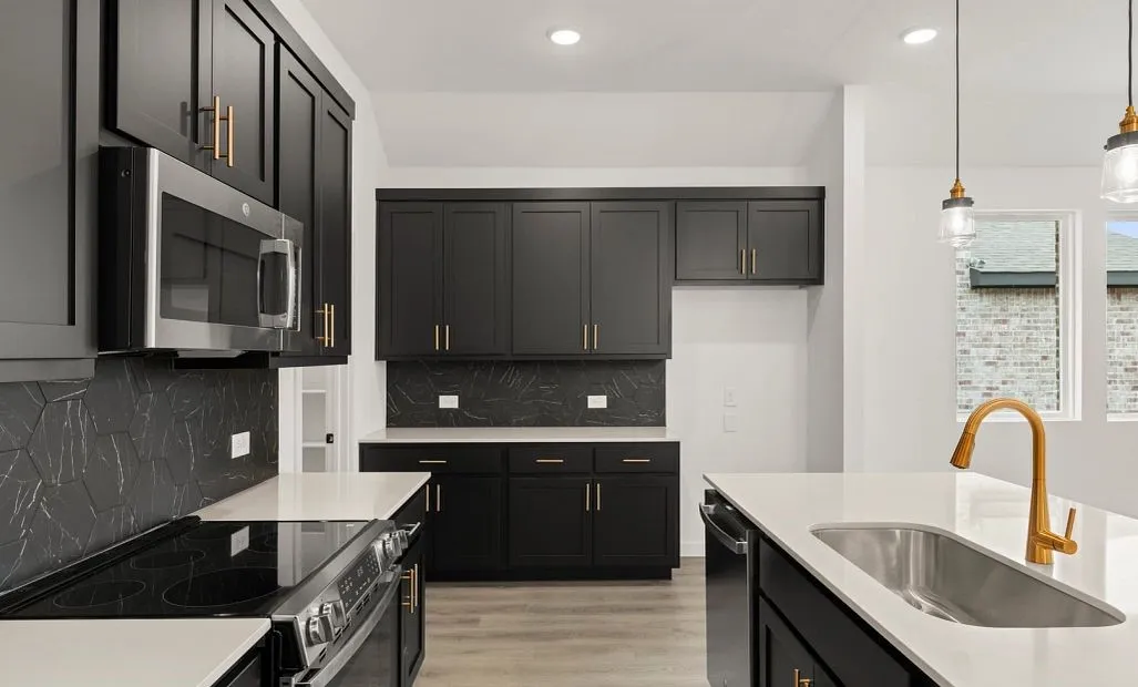 Kitchen featuring the Noir Collection