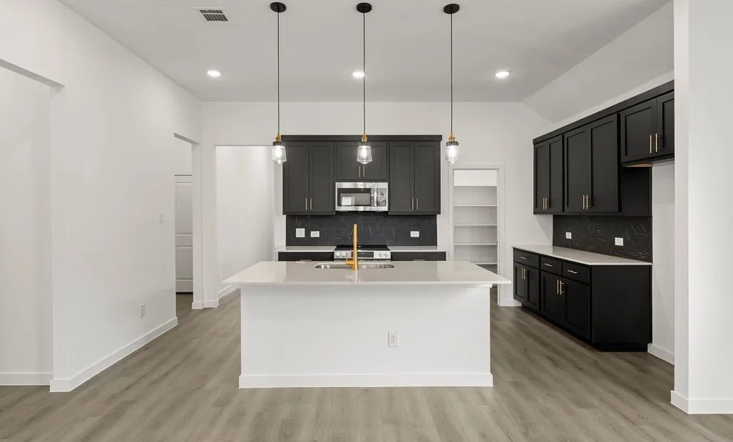Kitchen featuring the Noir Collection