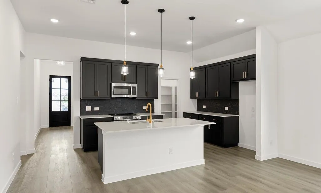 Kitchen featuring the Noir Collection