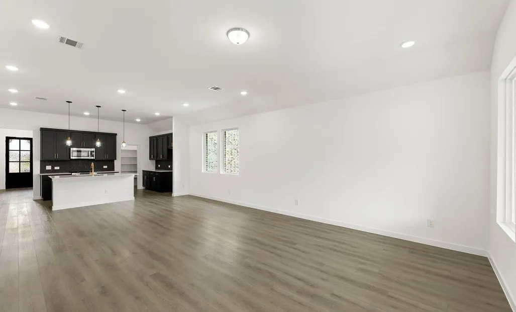 Open Kitchen-Living-Dining Room