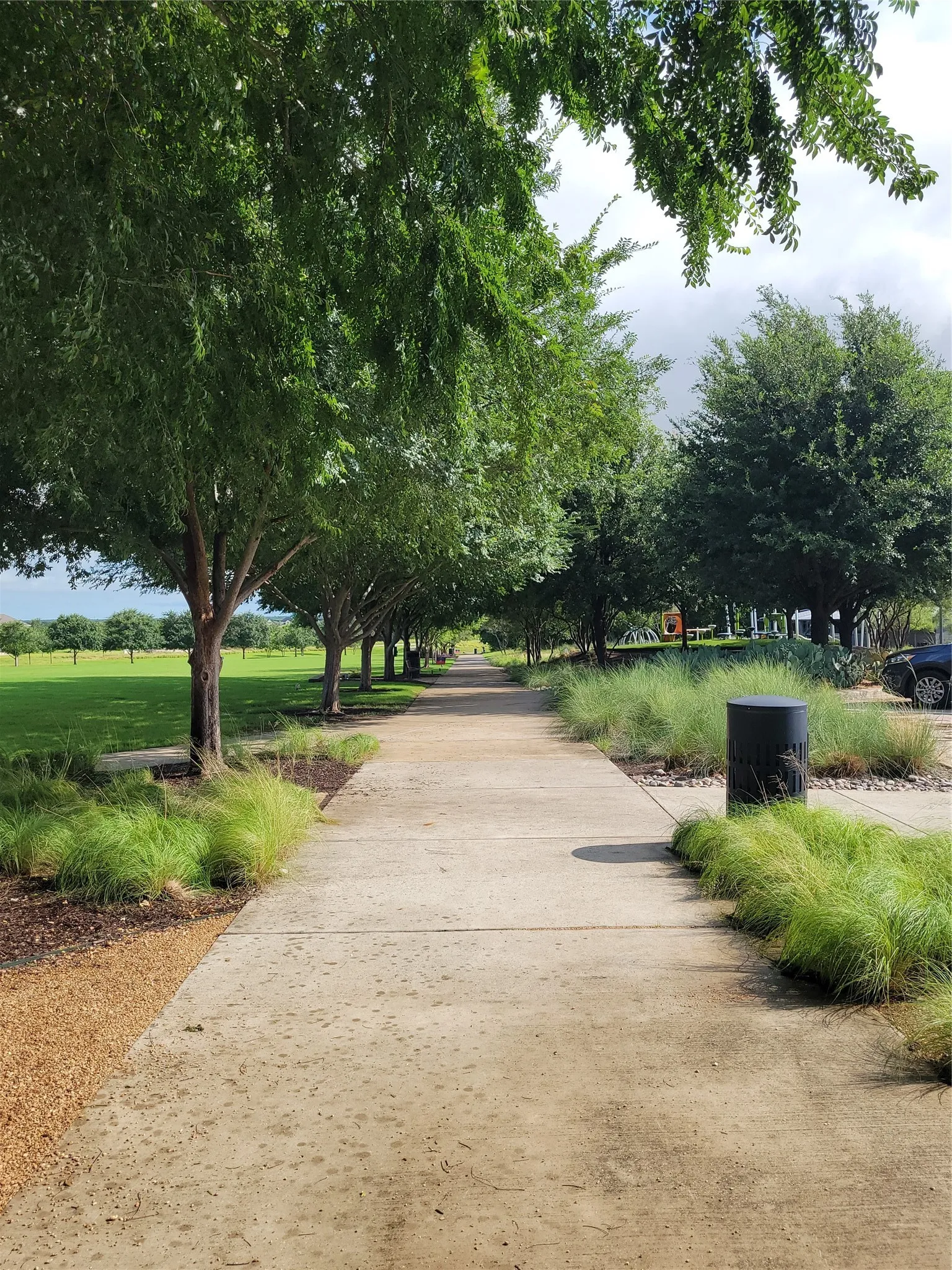 Paths and trails throughout the master planned development