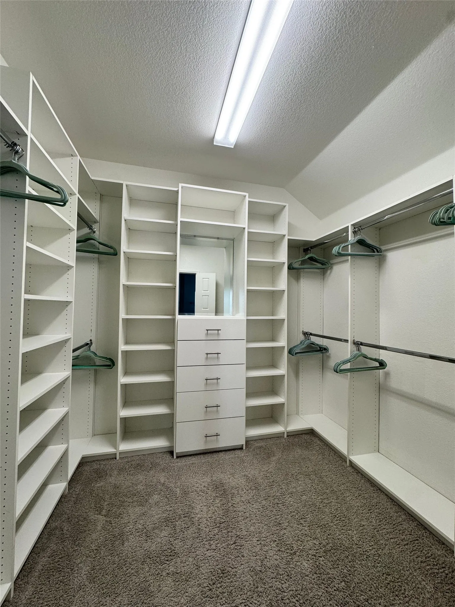 Professional custom-built dressing room