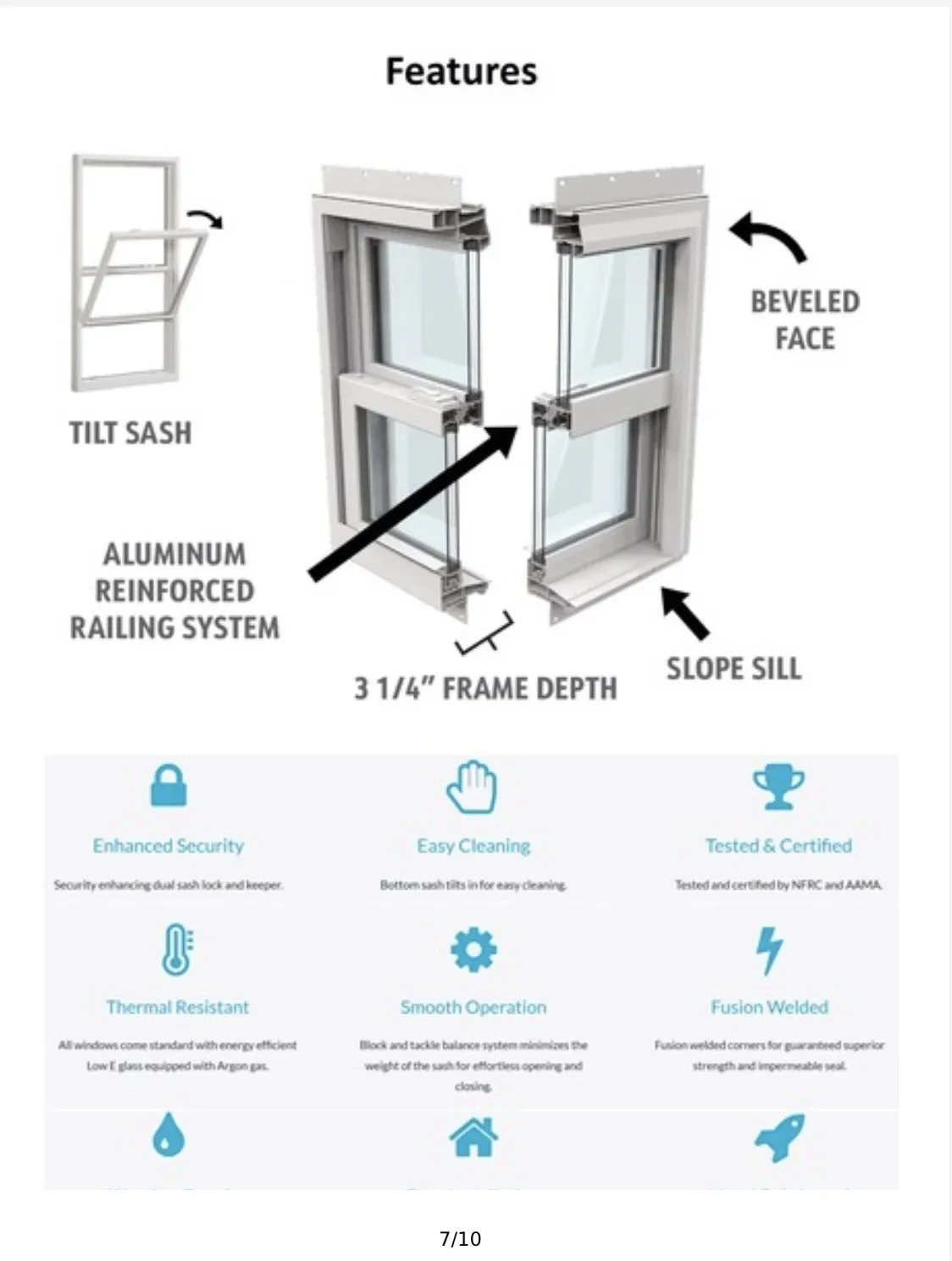 New east to clean window system