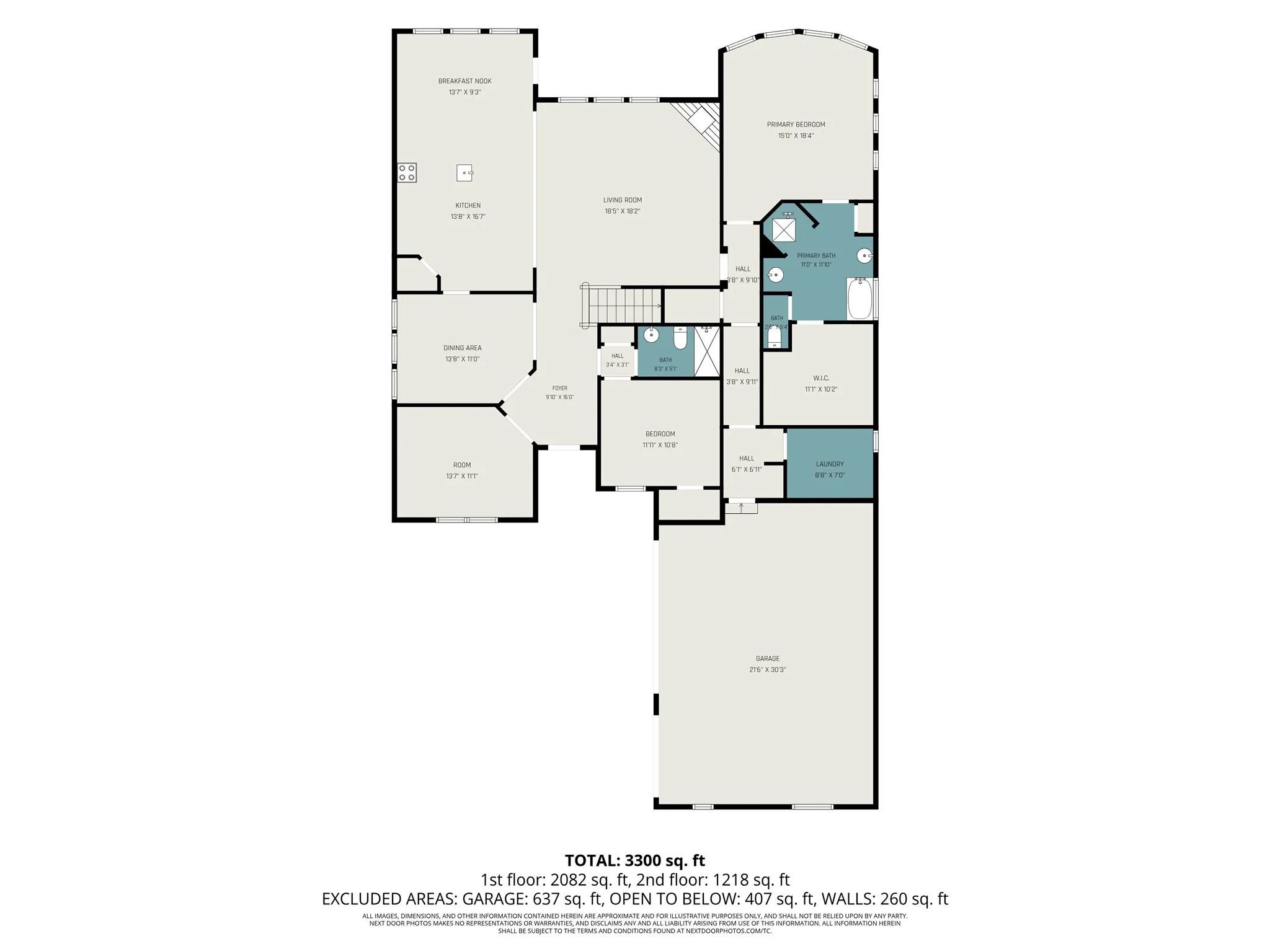 Main Level Floor Plan