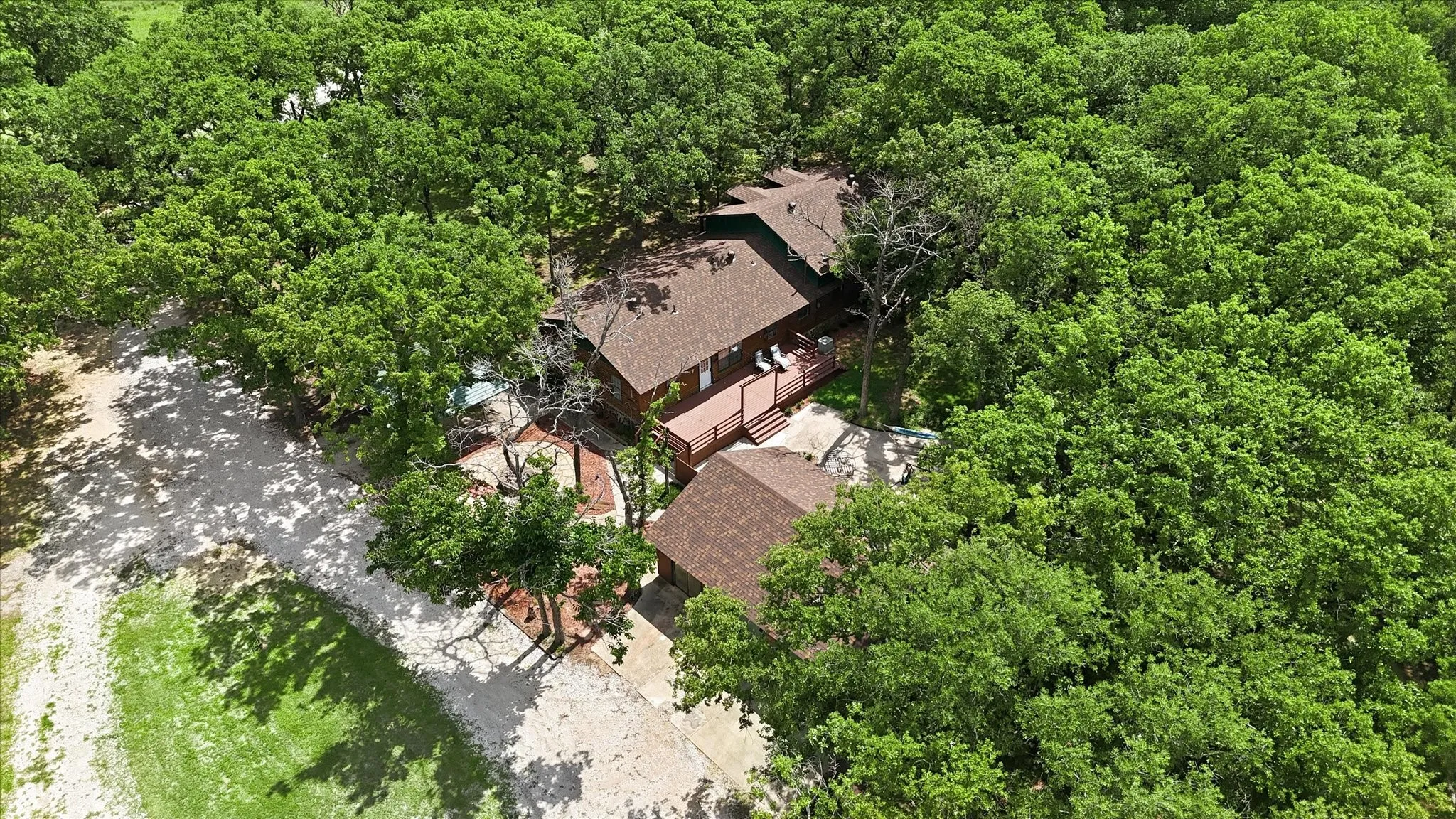 Tucked away in the woods!