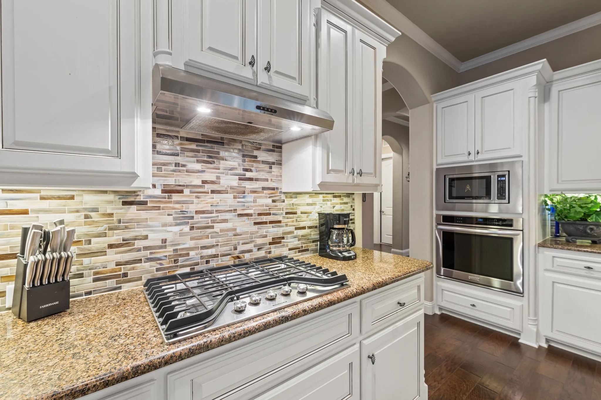 gas cook top