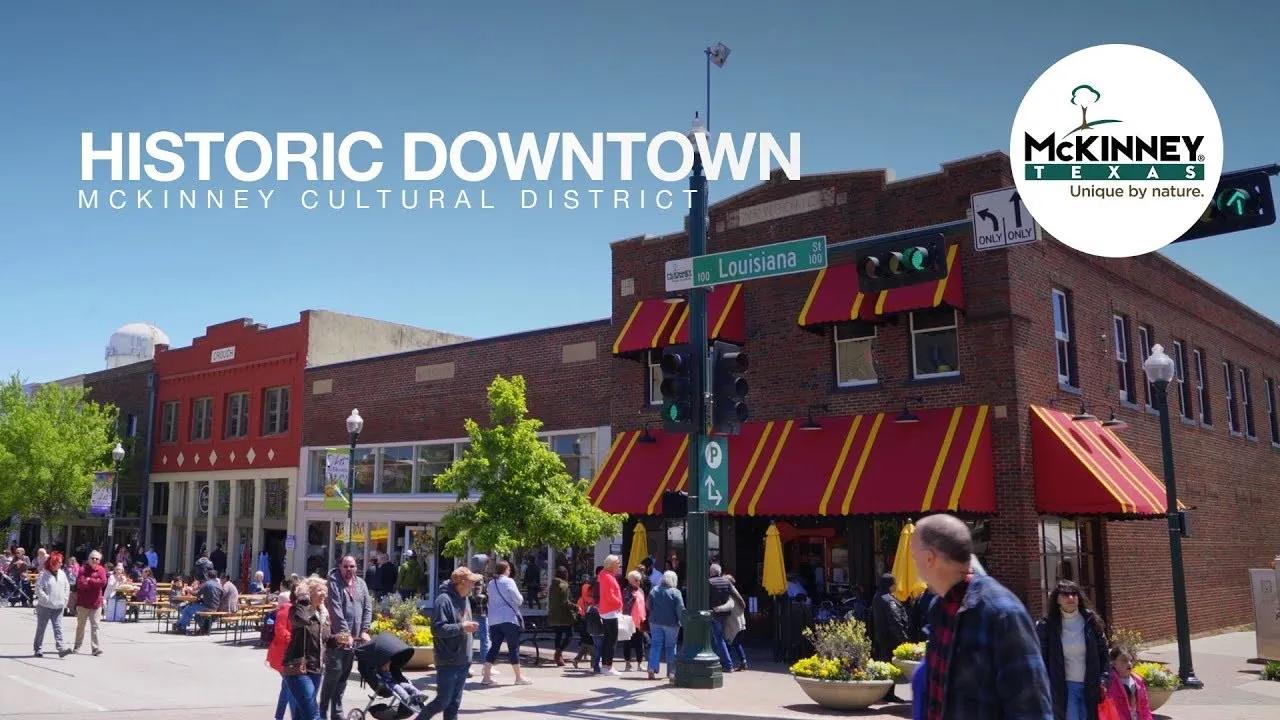McKinney events yearly with shopping and dining on the square.