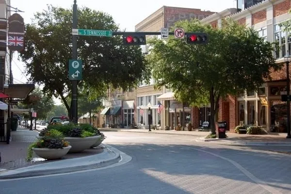 A great place to walk and visit the local community in downtown McKinney
