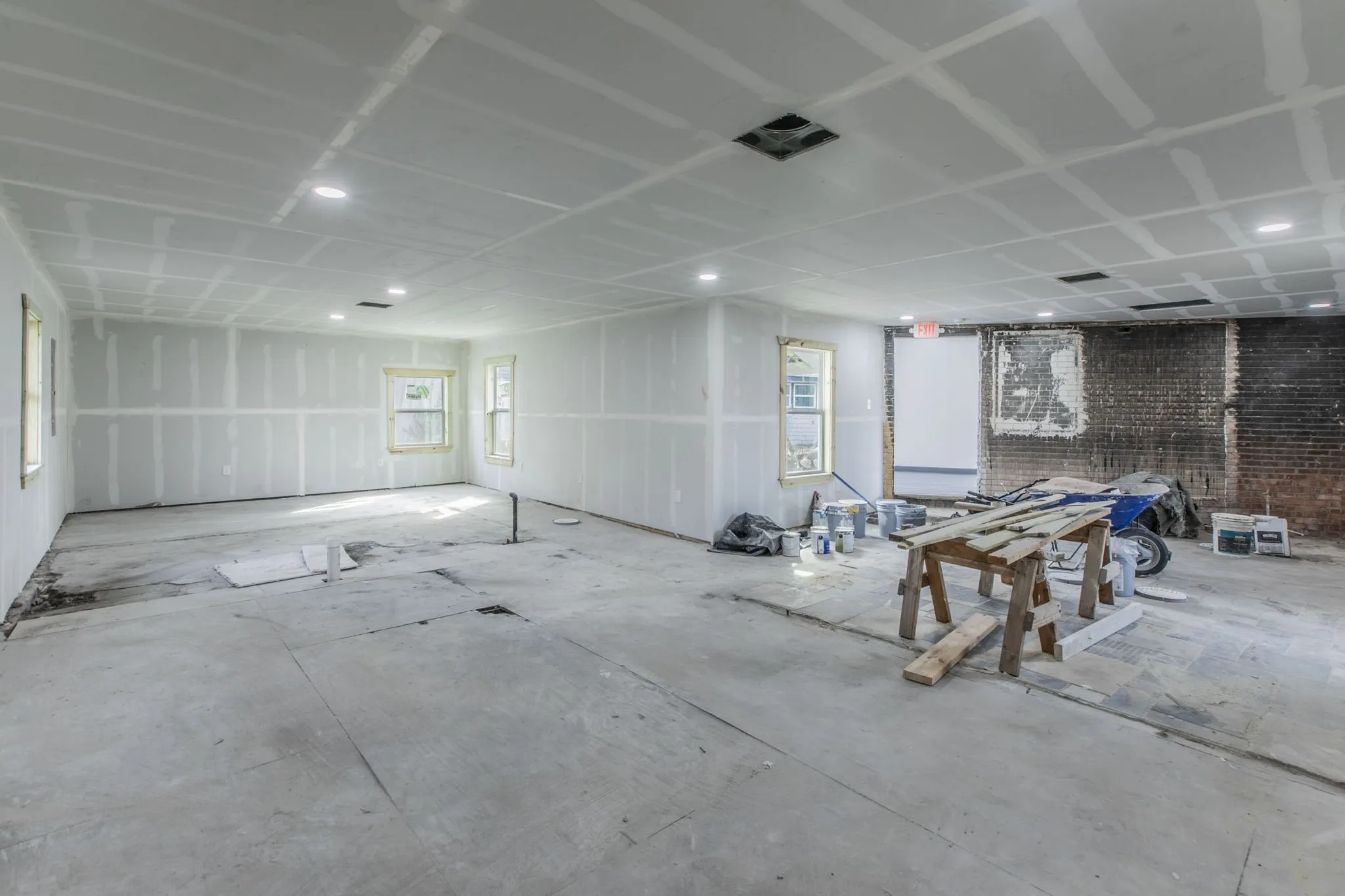 Unfinished space