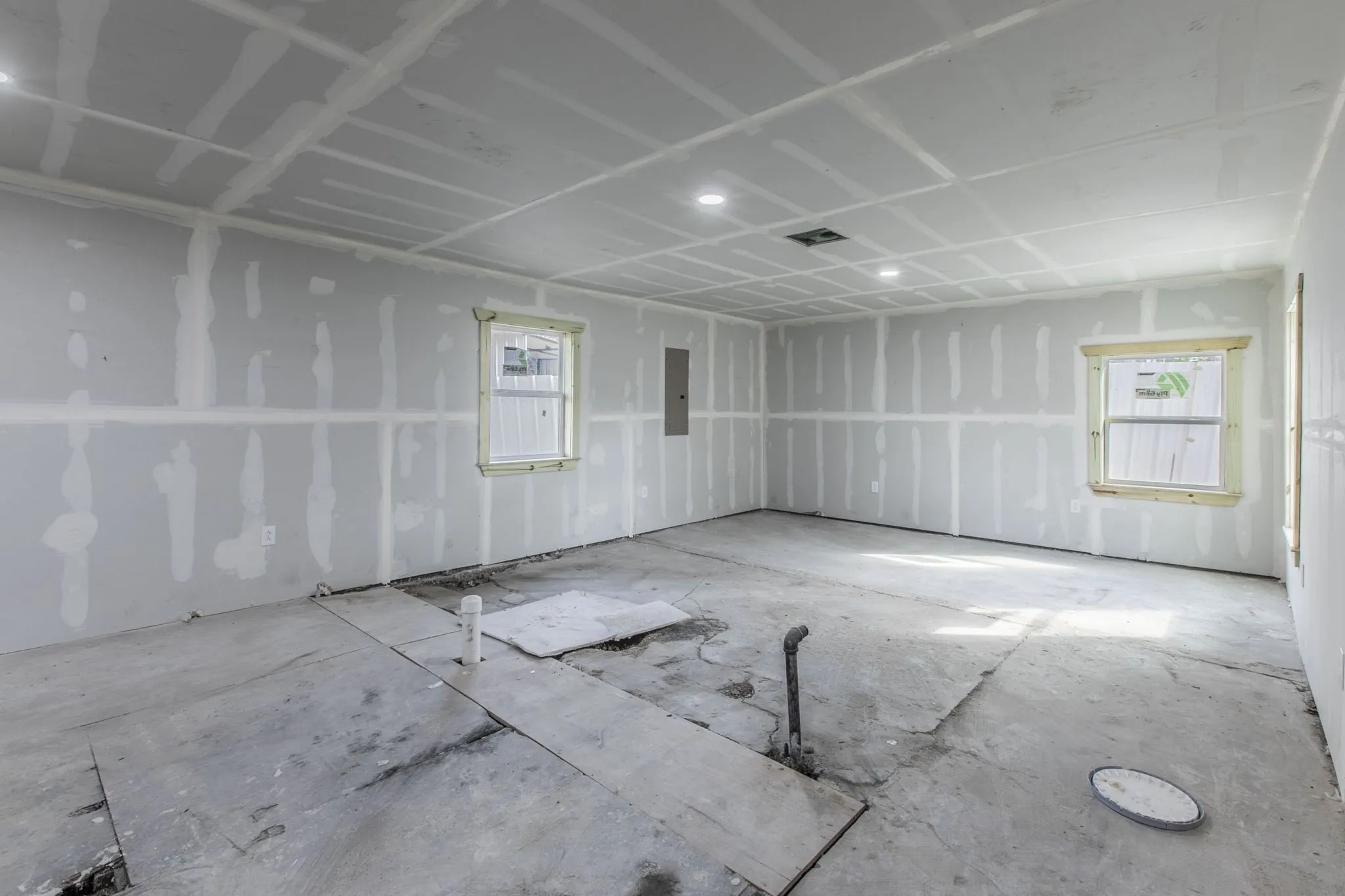 Unfinished space