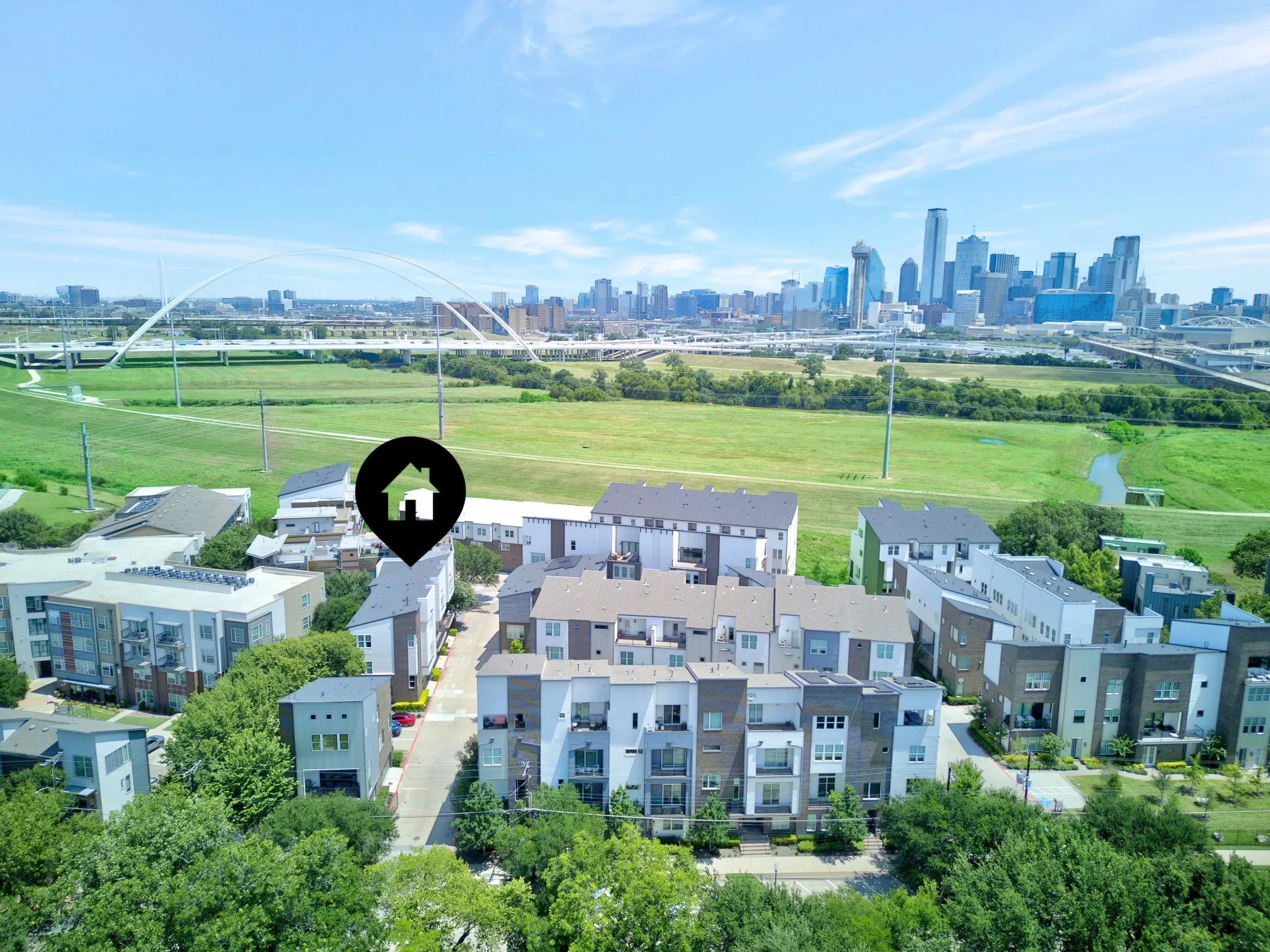 Drone City View