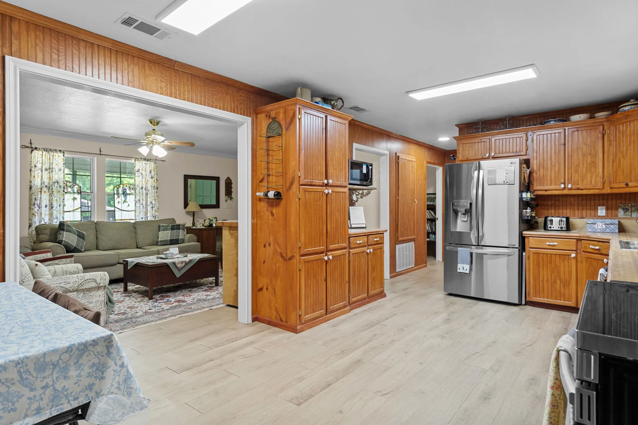 An open-concept kitchen built to be the natural gathering hub of the home.
