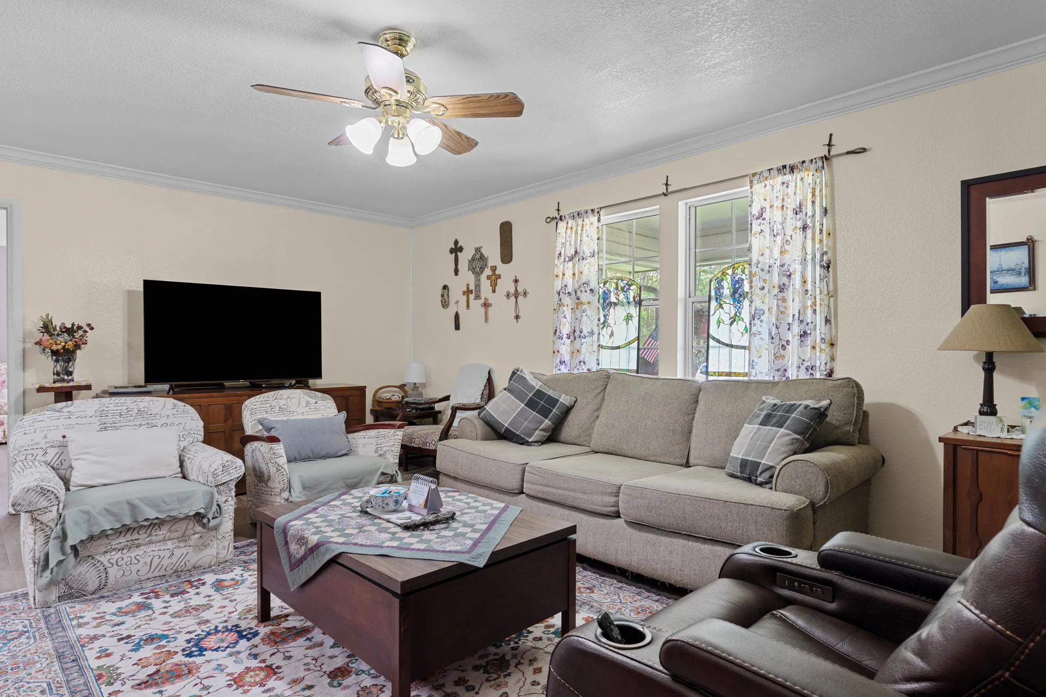 The best kind of gathering spot for family and friends.