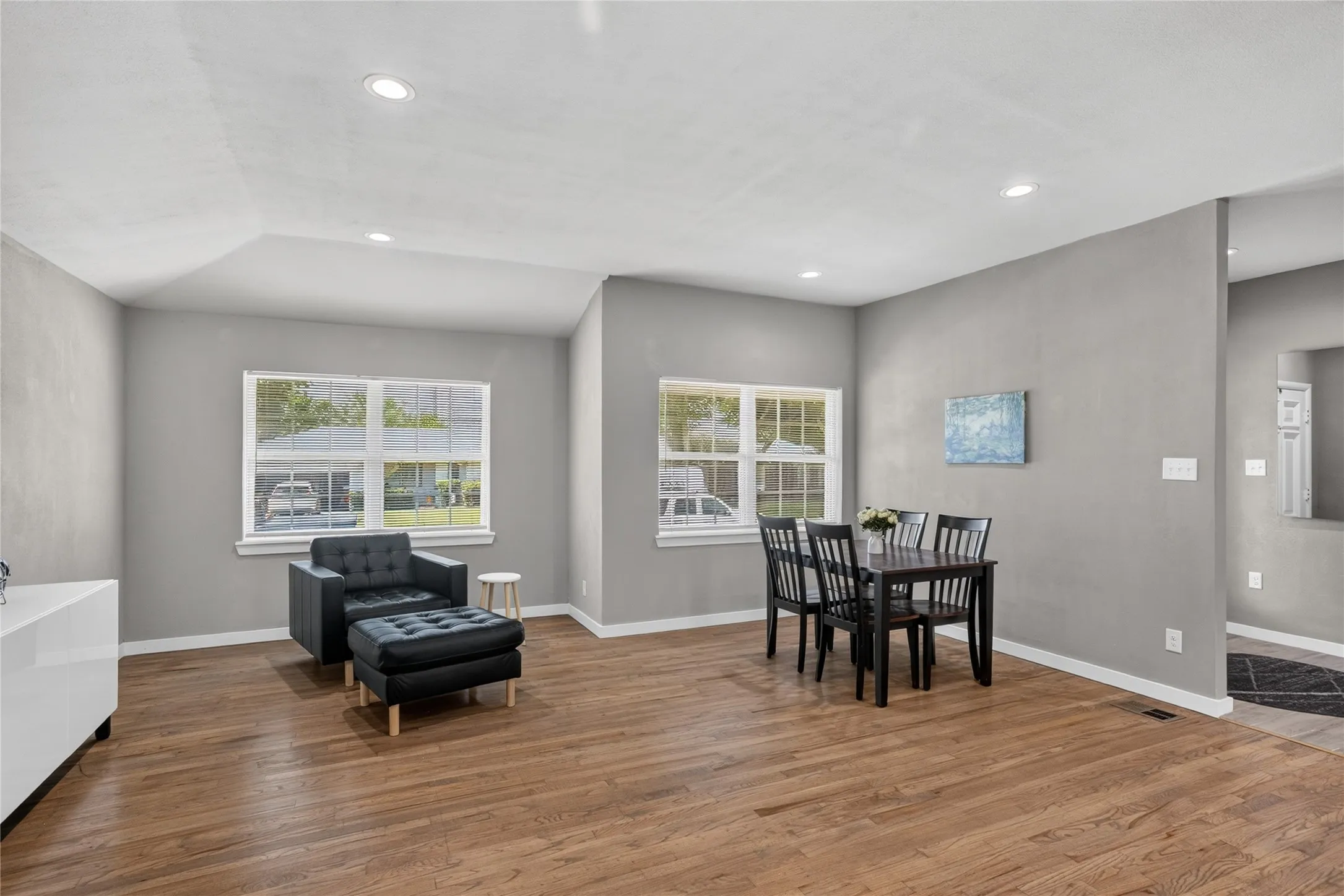 Could use one area as another seating area