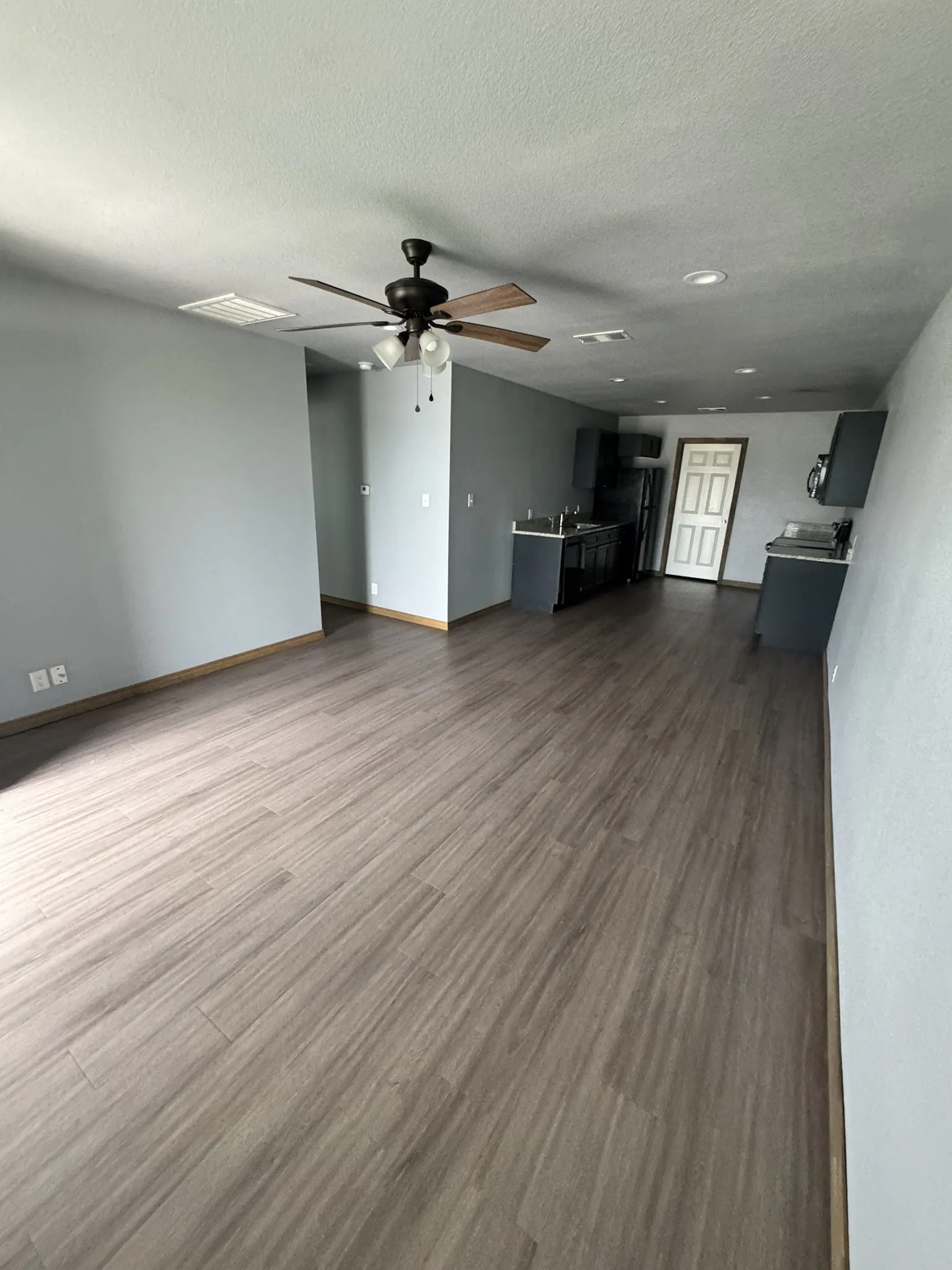 Open concept living area
