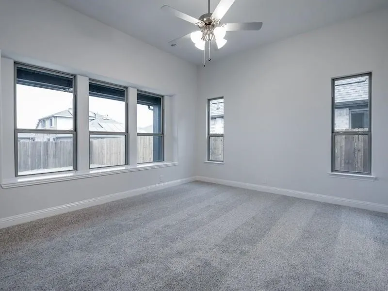 Window seat in Primary Bedroom